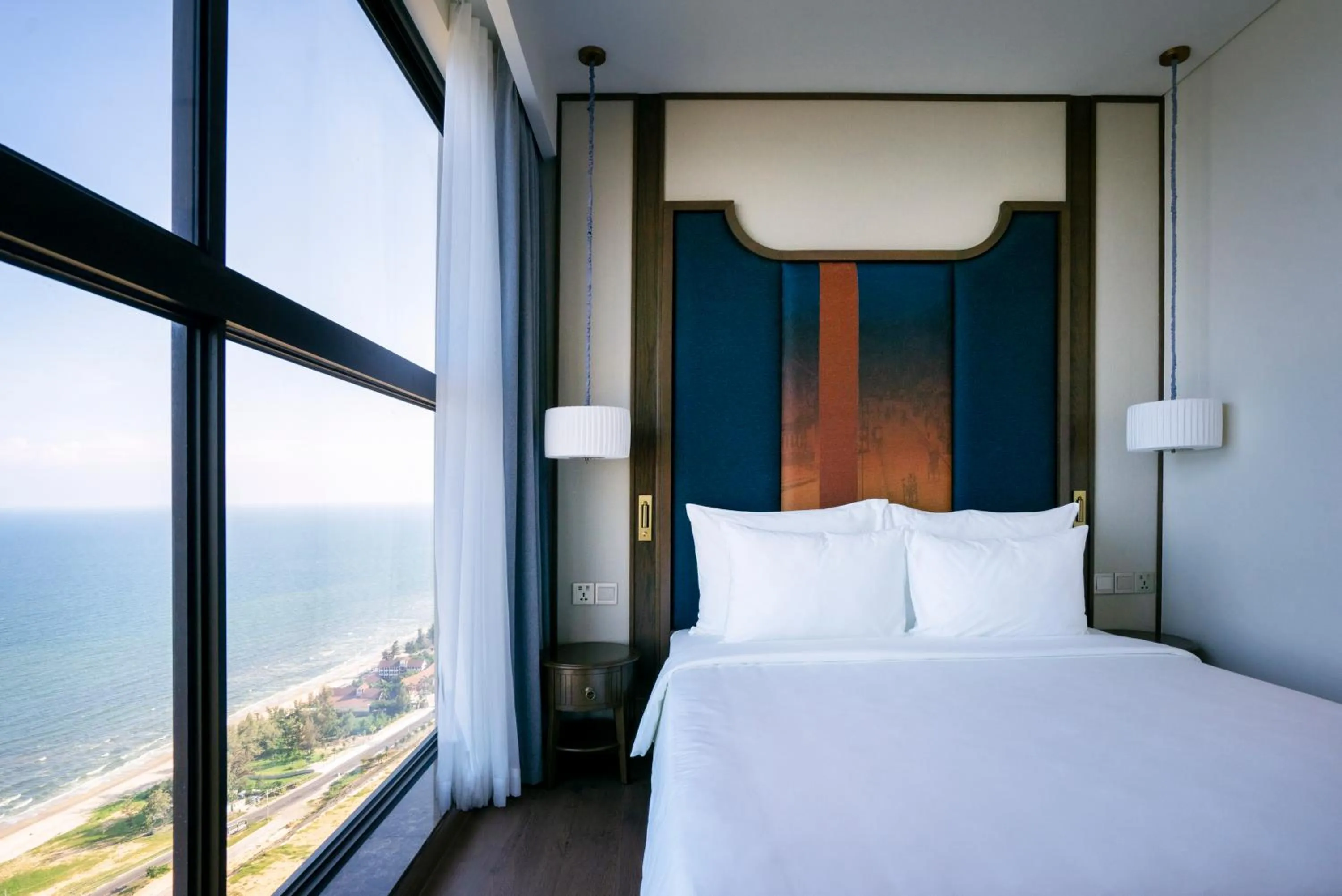 Bed in Mandala Cham Bay Mui Ne