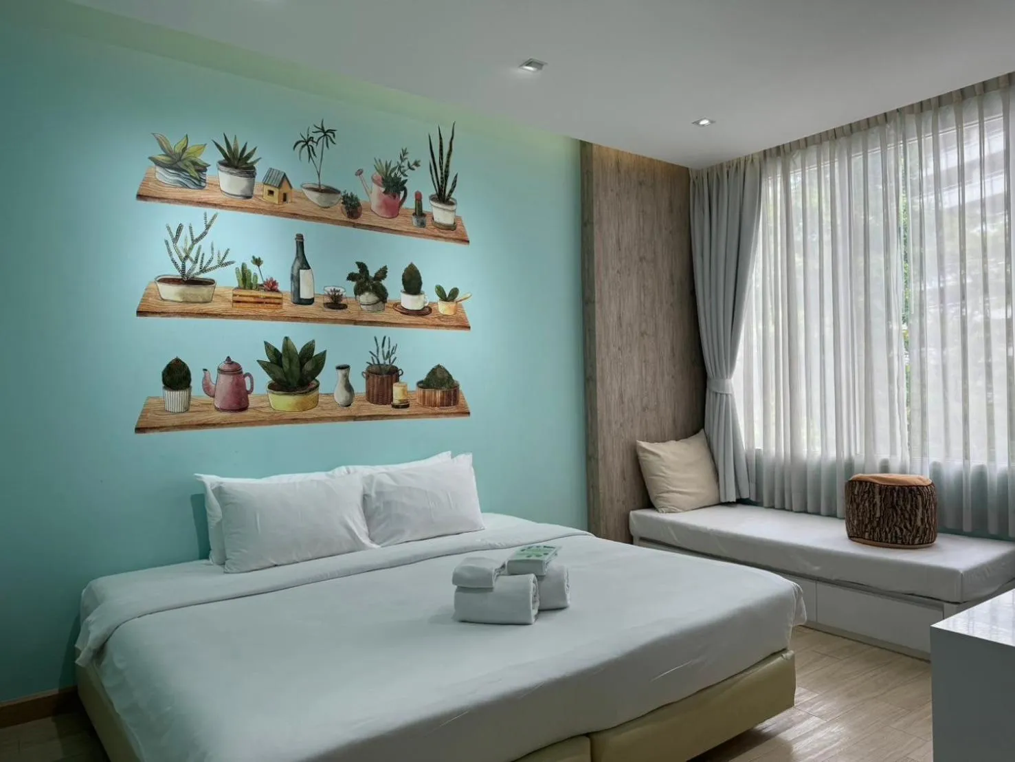 Bedroom, Bed in Beat Hotel Bangkok