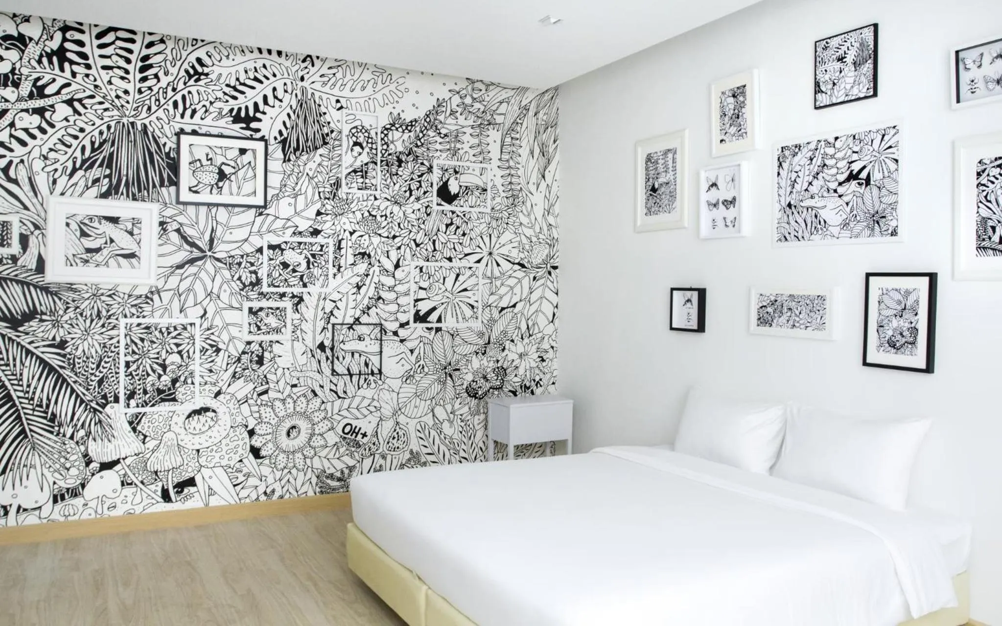 Bedroom, Bed in Beat Hotel Bangkok