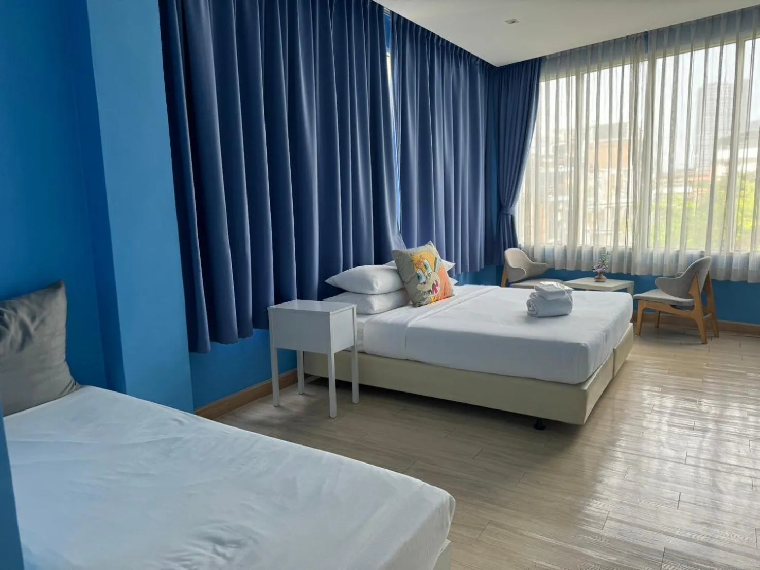 Bedroom, Bed in Beat Hotel Bangkok