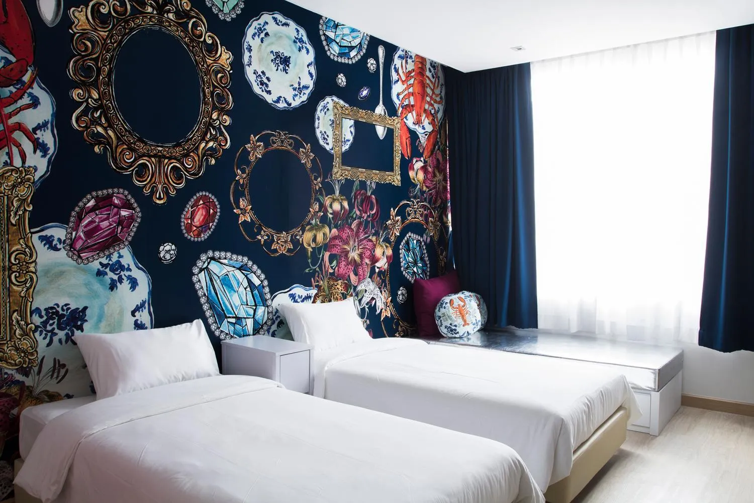 Bedroom, Bed in Beat Hotel Bangkok