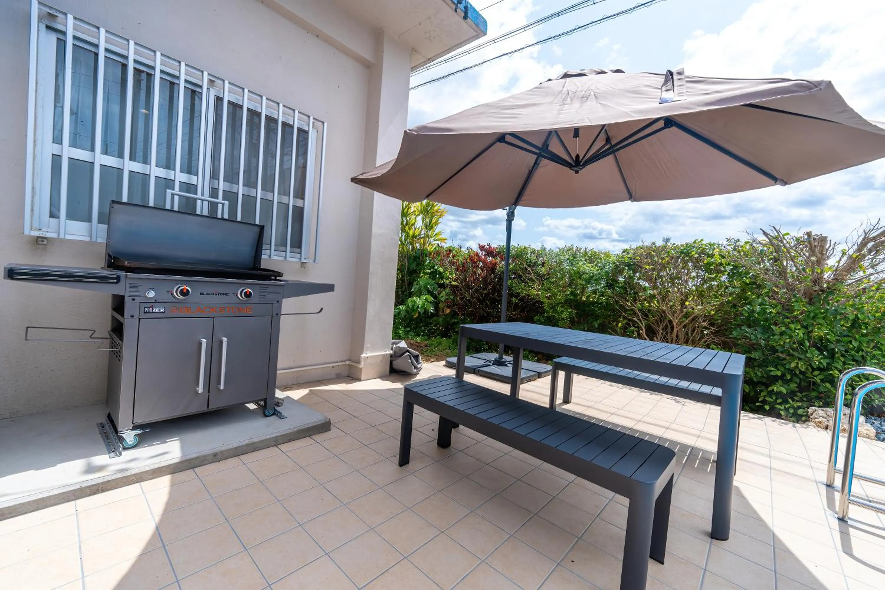 BBQ facilities in private house noko