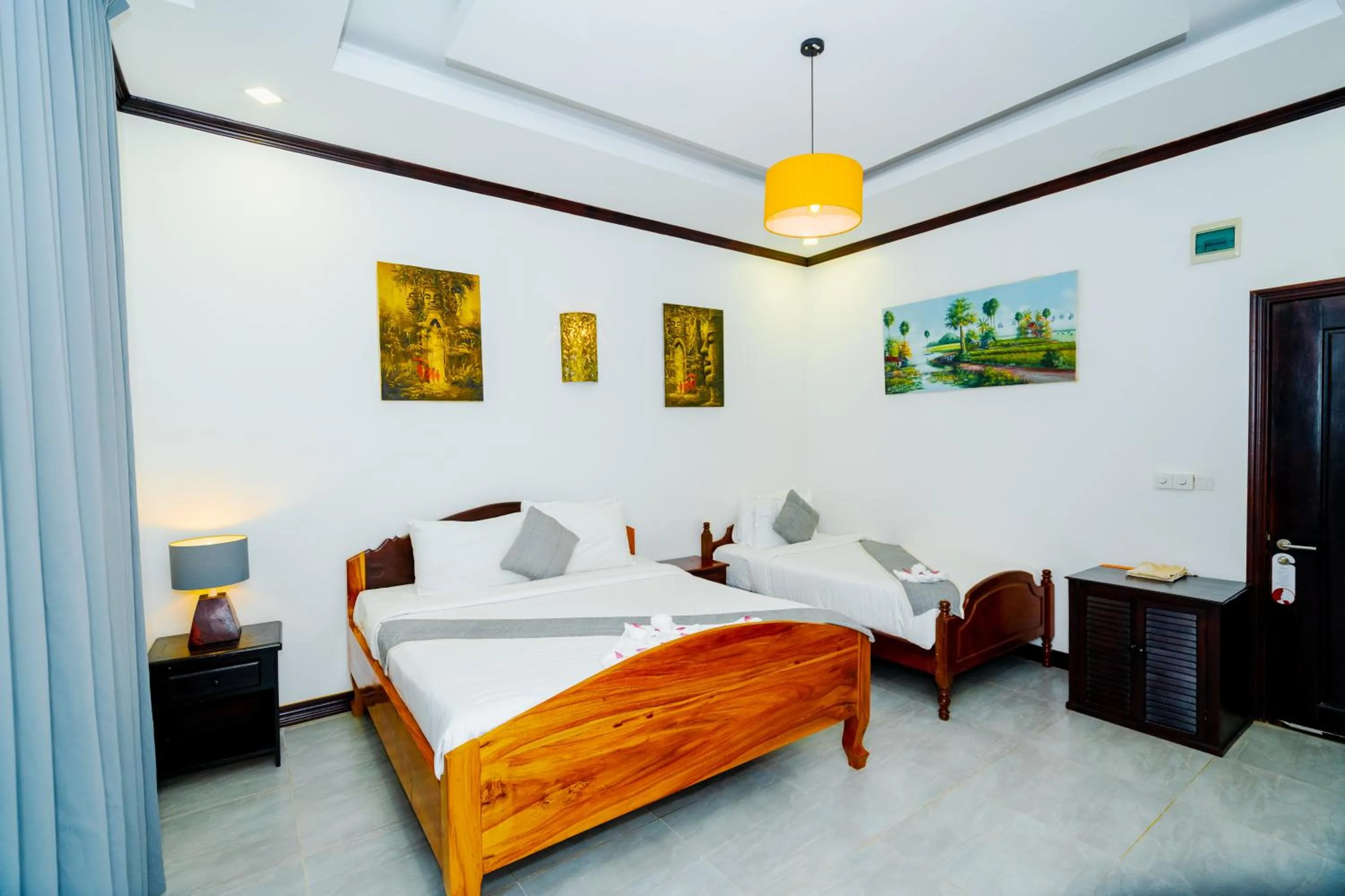 Bedroom, Bed in Angkor Tempora Boutique