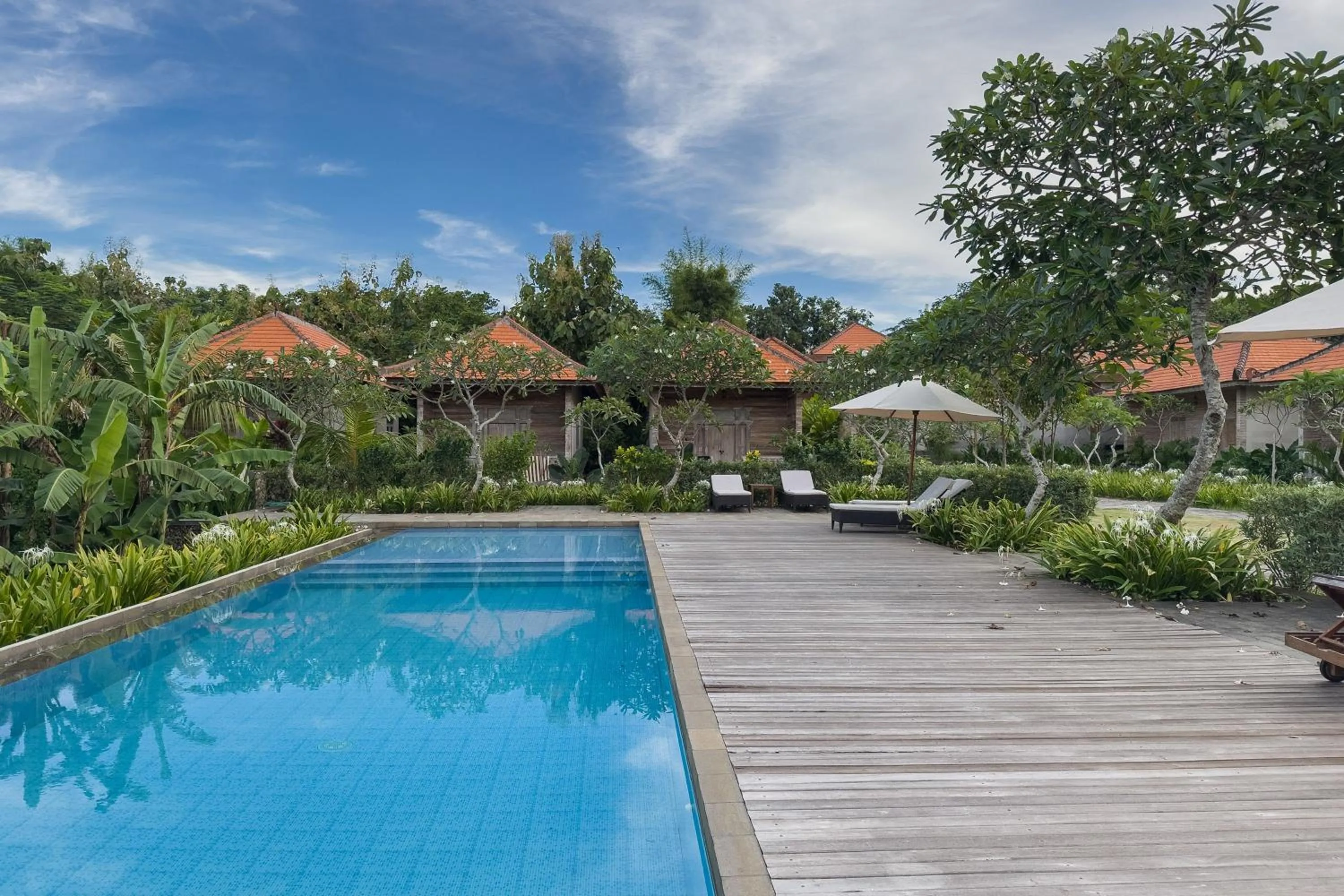 Swimming pool in Agaru Villa Uluwatu by The Lavana
