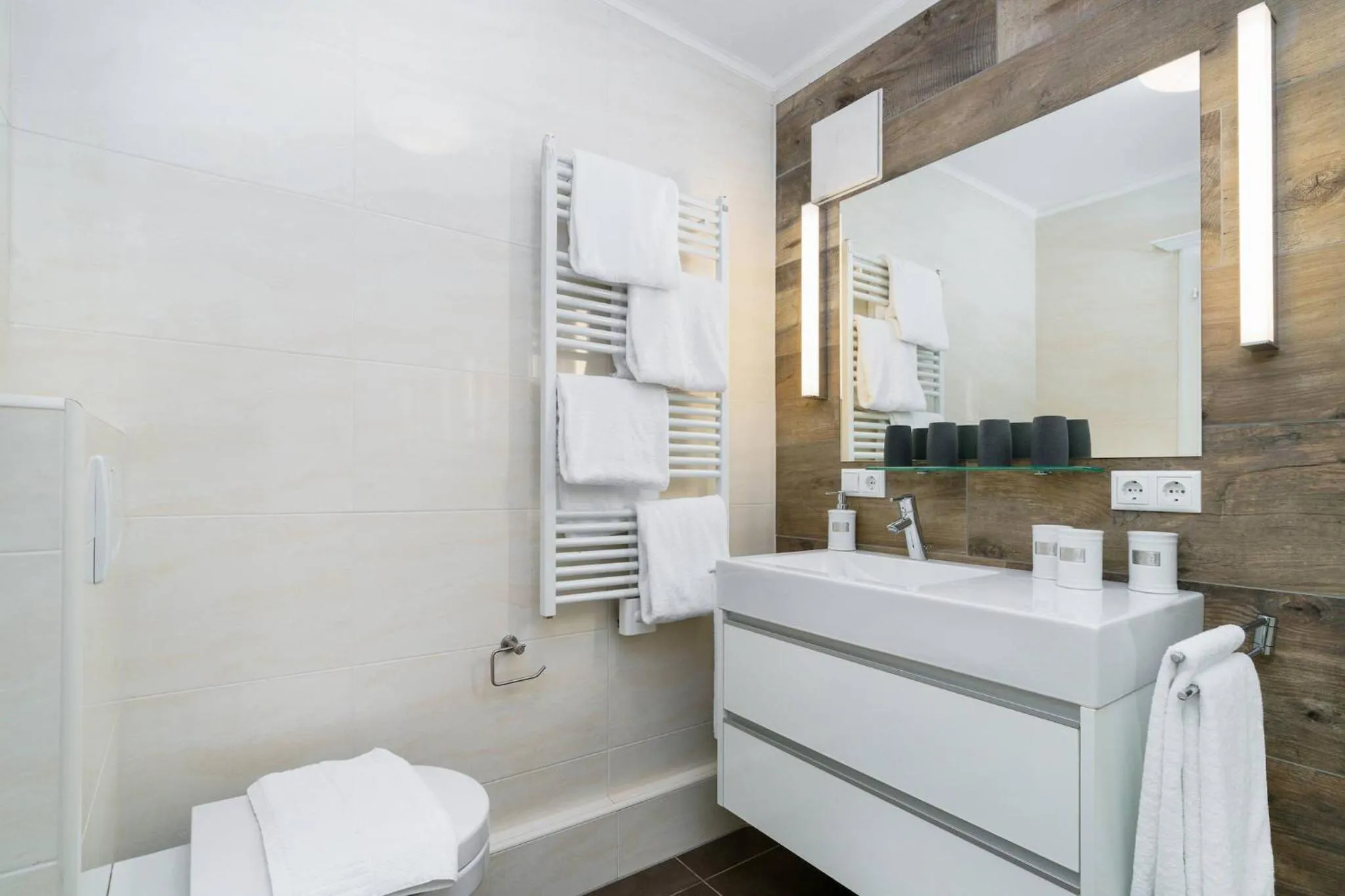 Bathroom in Kitz-Heart Apartments by Alpine Host Helpers