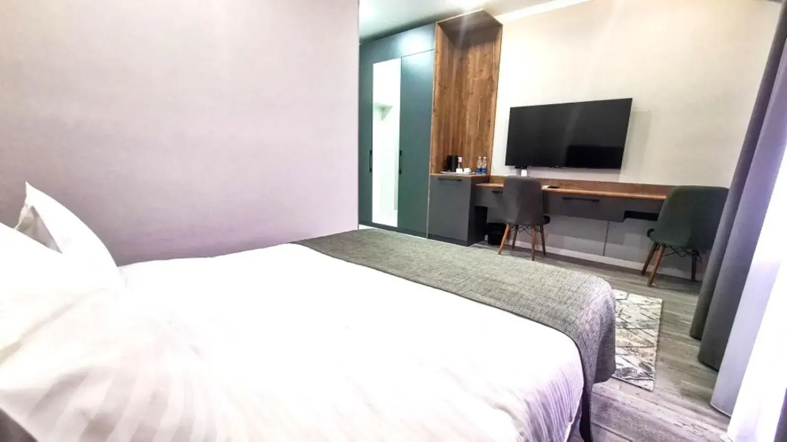 Double Room with Balcony - single occupancy in Dosman Hotel Bishkek Double Room with Balcony - single occupancy in Dosman Hotel Bishkek