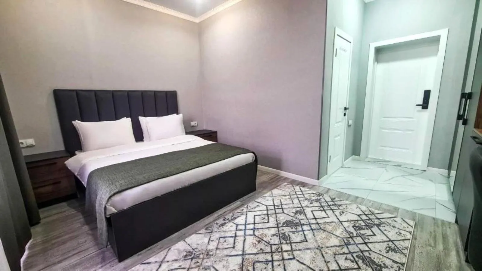 Property building, Bed in Dosman Hotel Bishkek