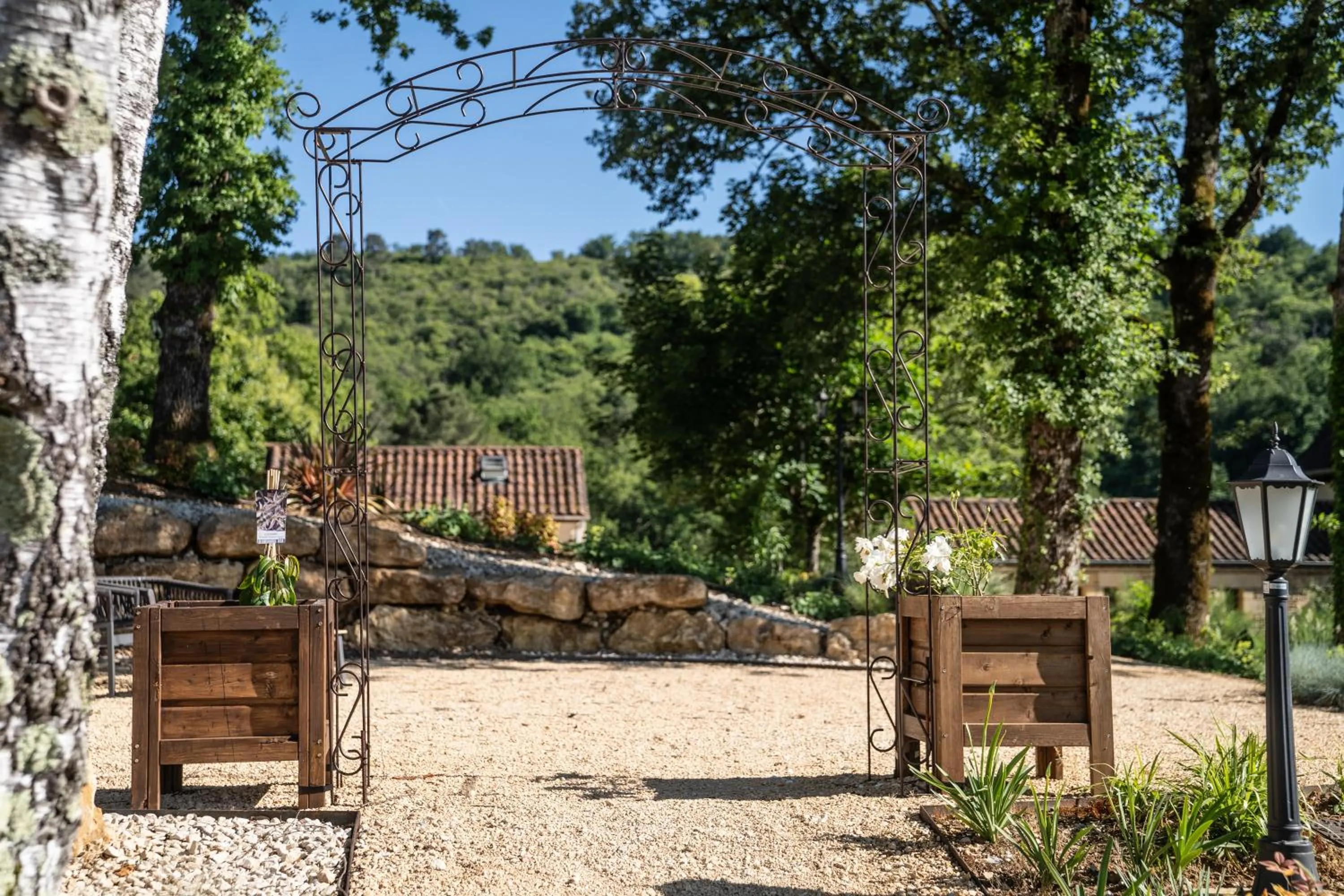 Garden in La Perle de Domme