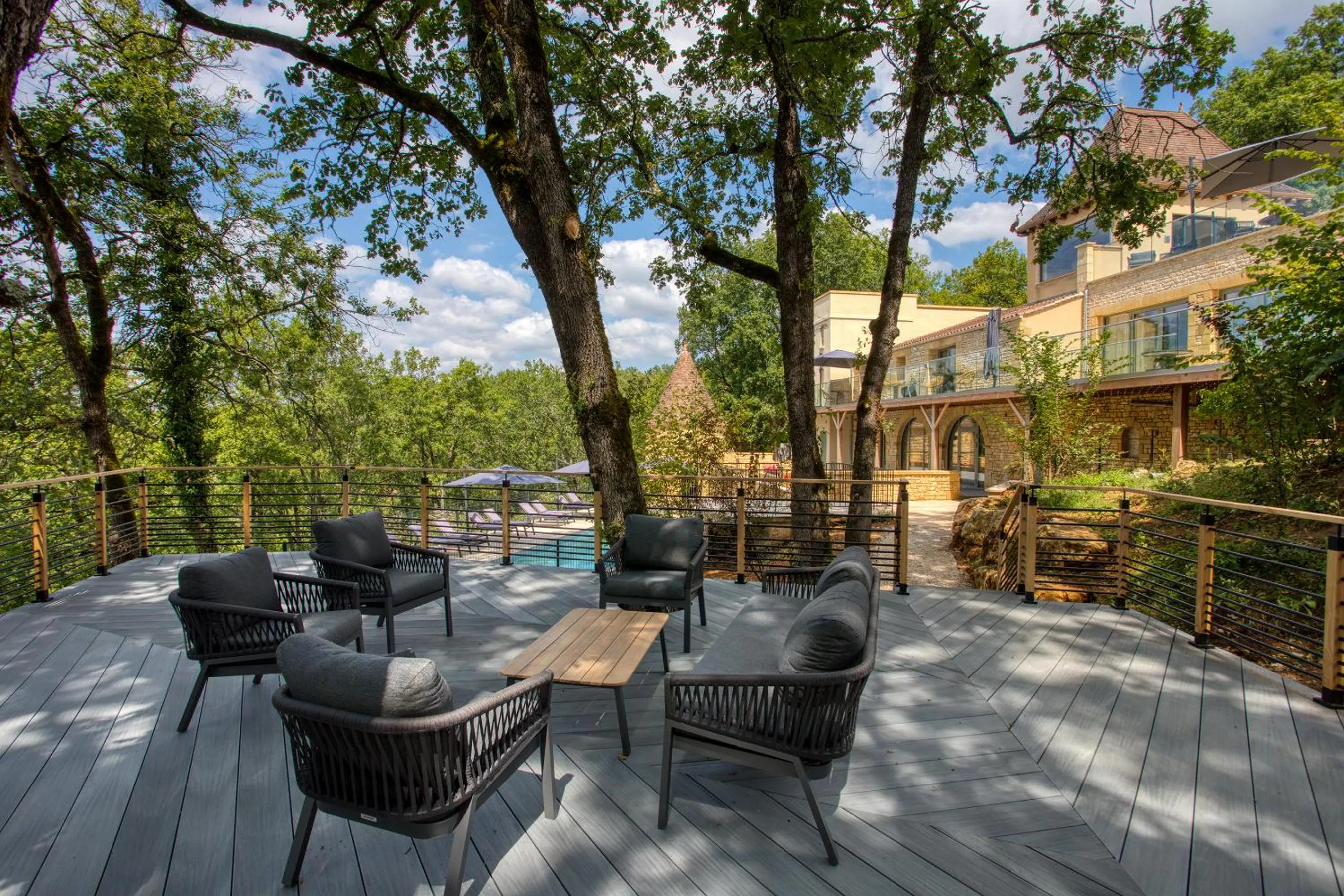 Patio in La Perle de Domme