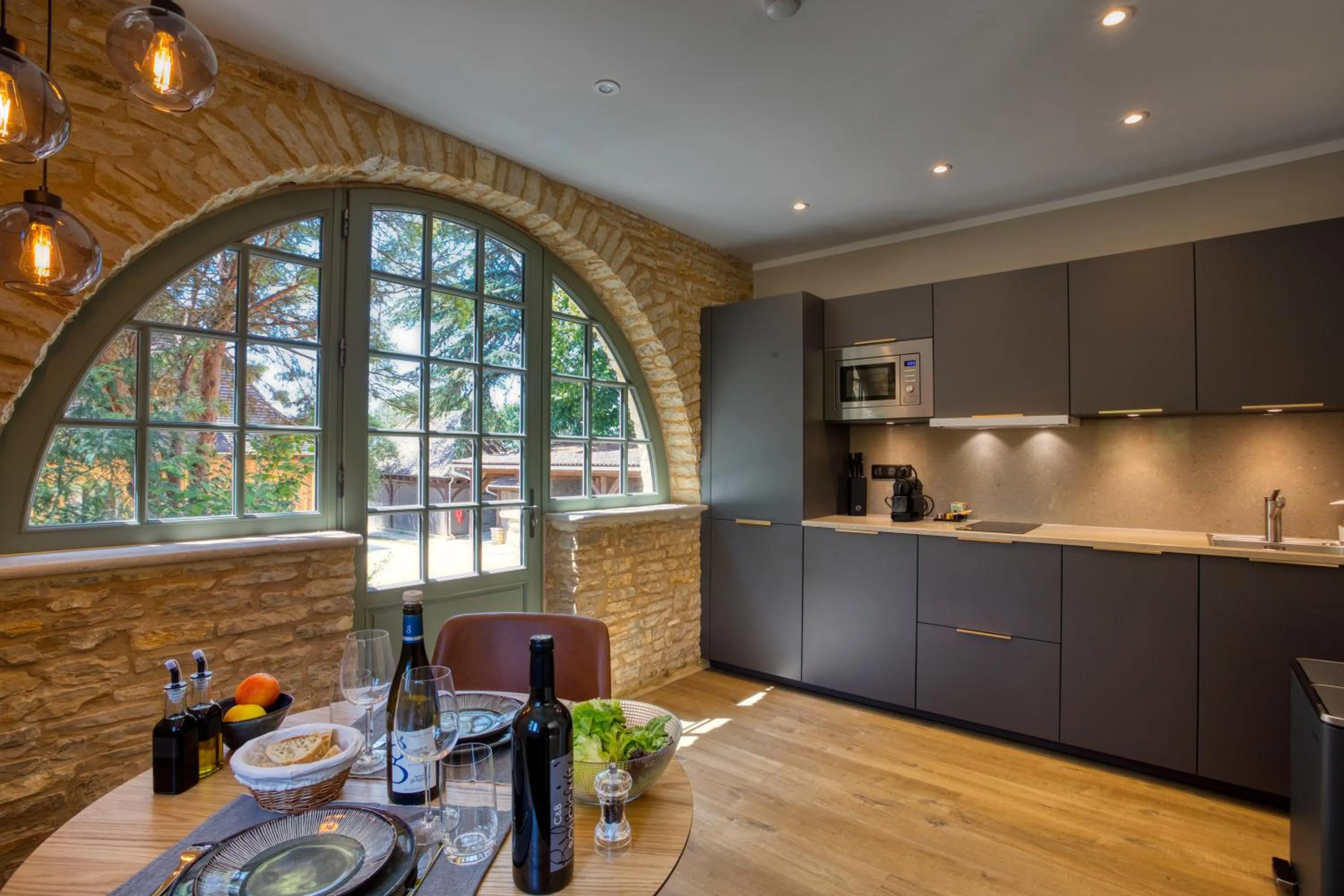 Dining area in La Perle de Domme