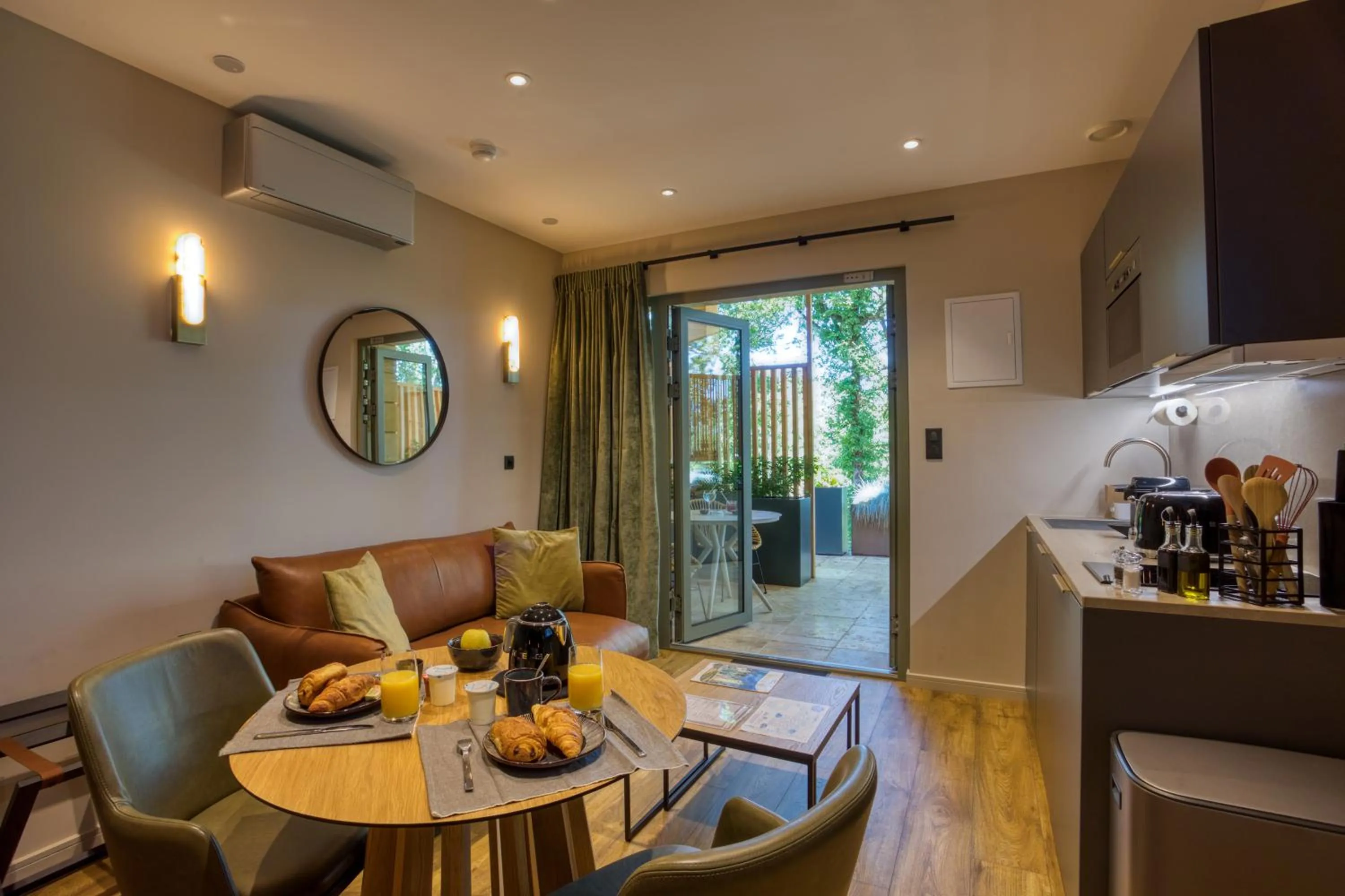 Dining area in La Perle de Domme