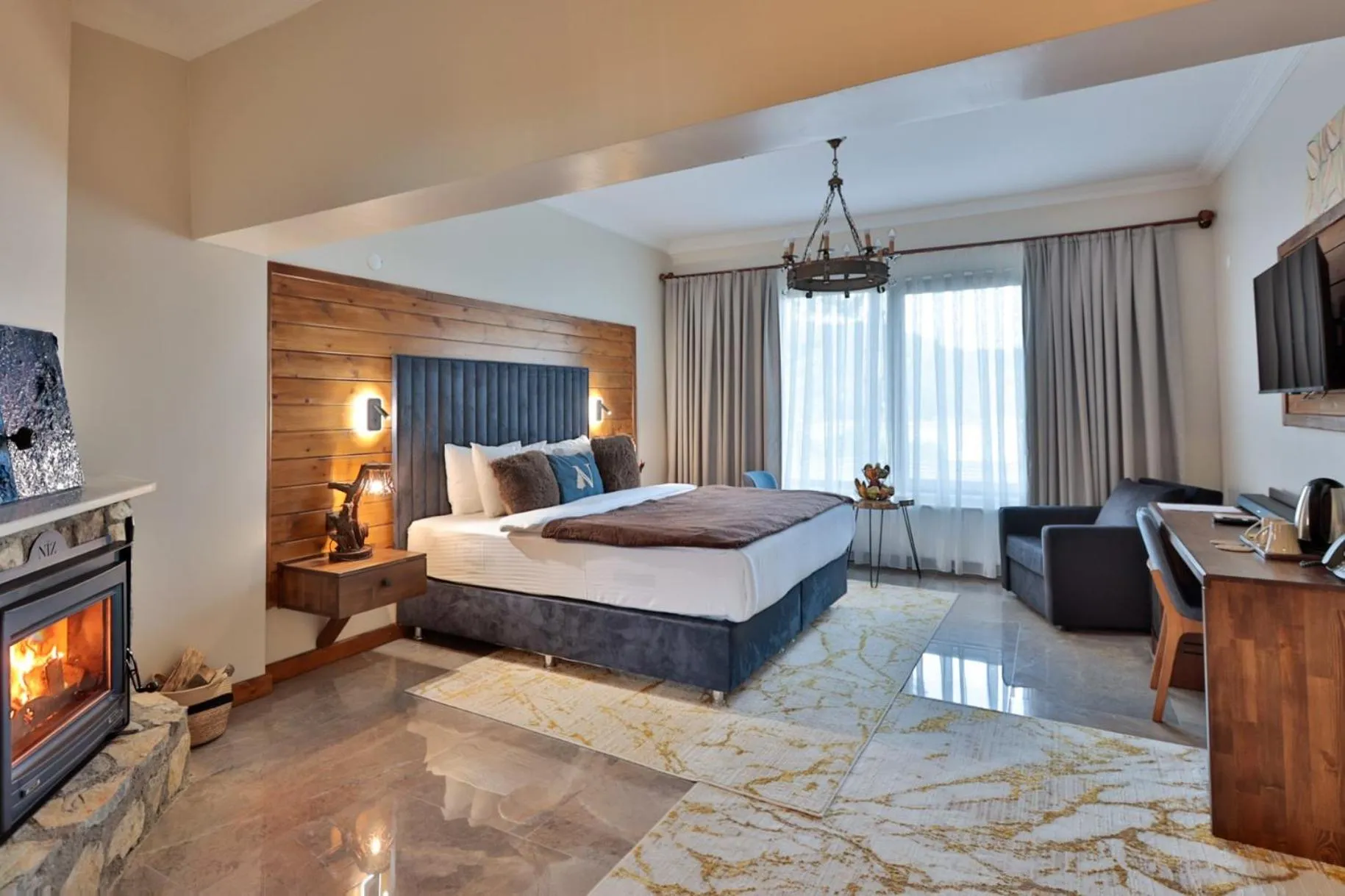 Photo of the whole room, Bed in Abant Niz