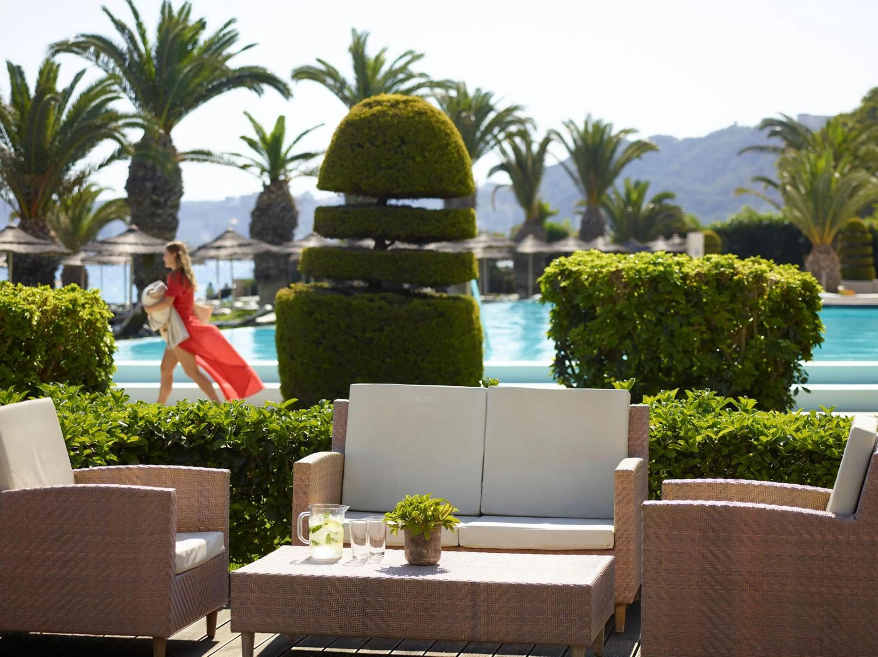 Seating area in The Ixian Grand & All Suites - Adults Only Hotel