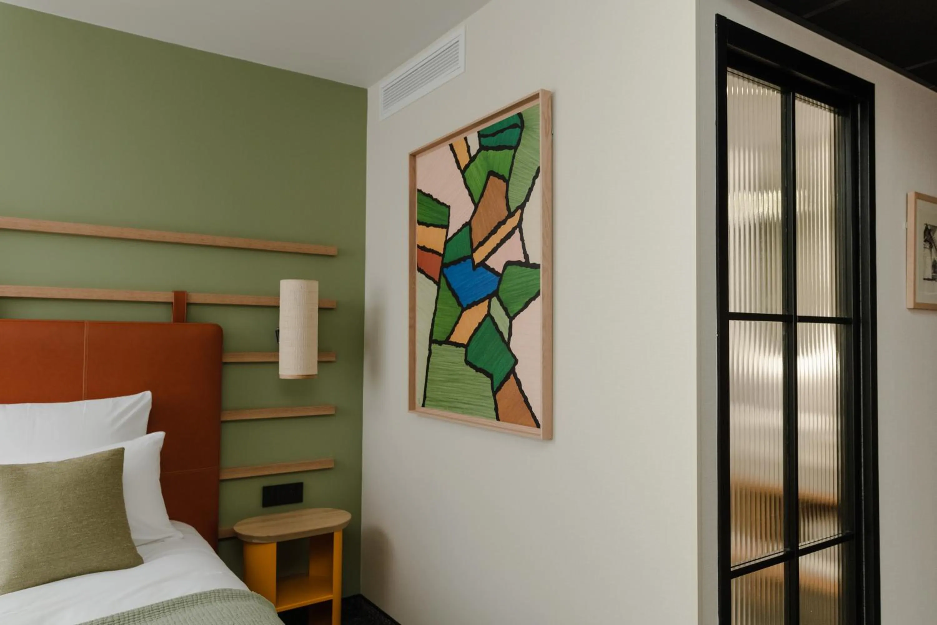 Photo of the whole room, Bed in Hôtel Parc du Landreau