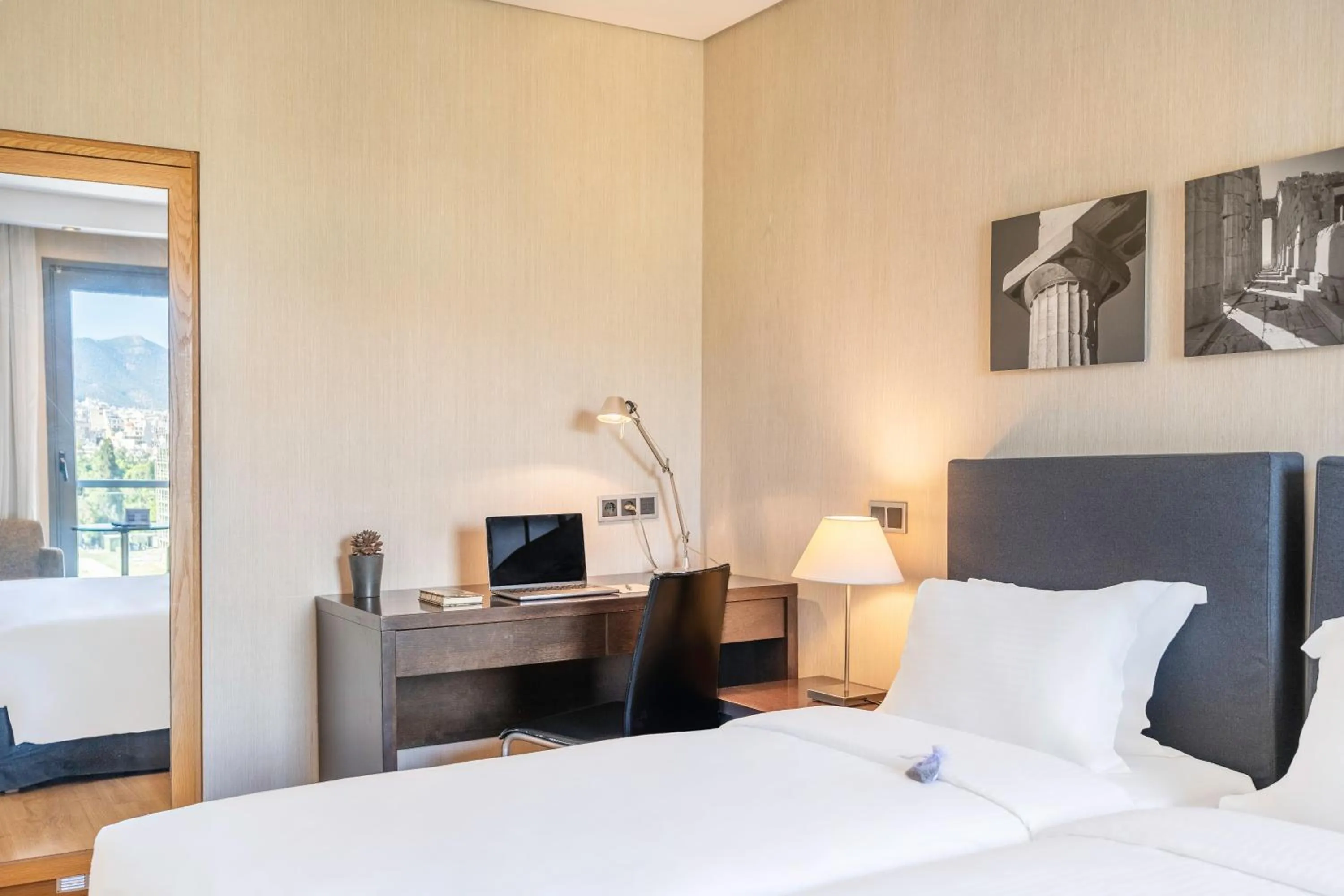 Property building, Bed in The Athens Gate Hotel