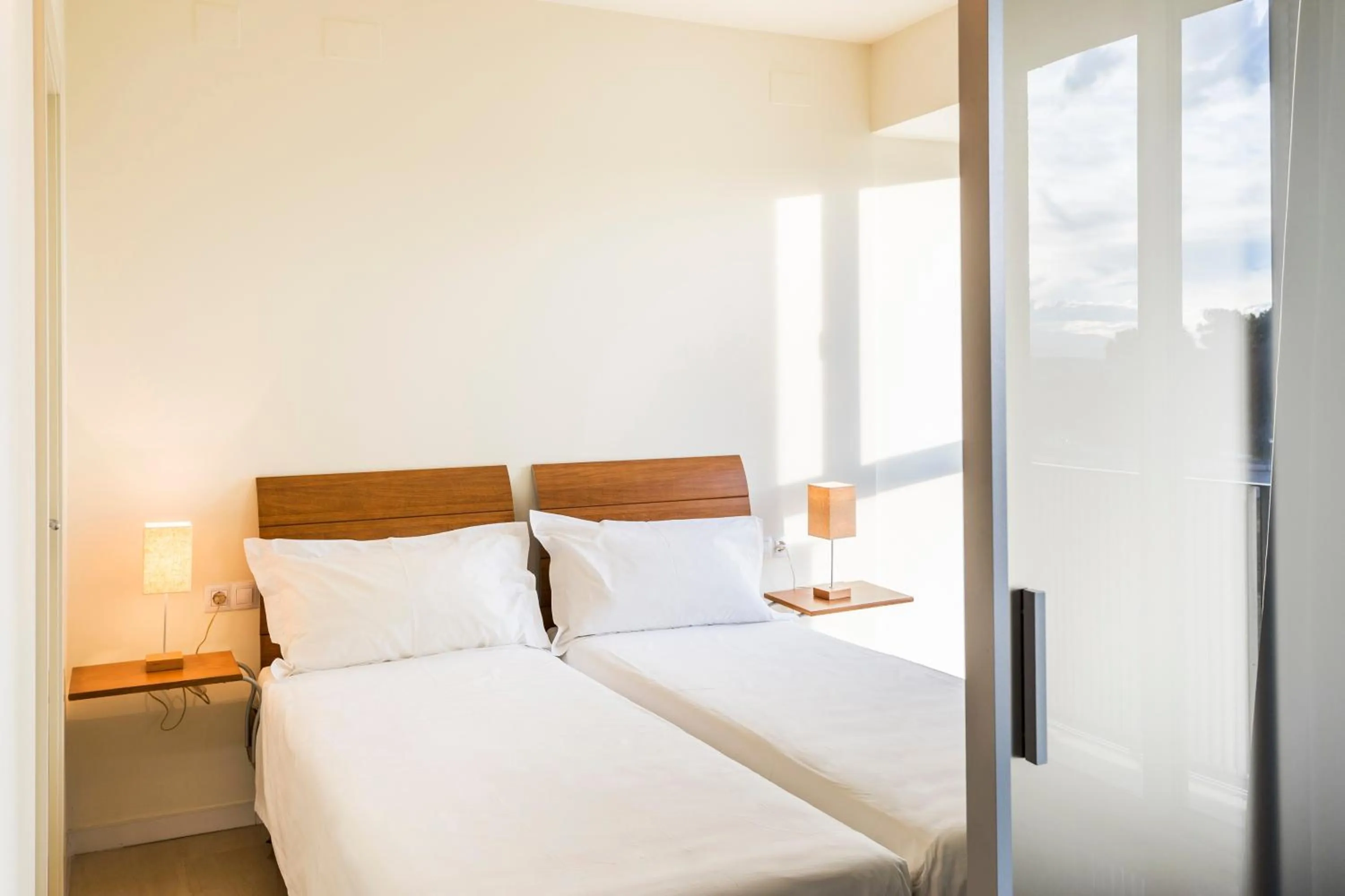 Bed in Apartaments Els Quimics