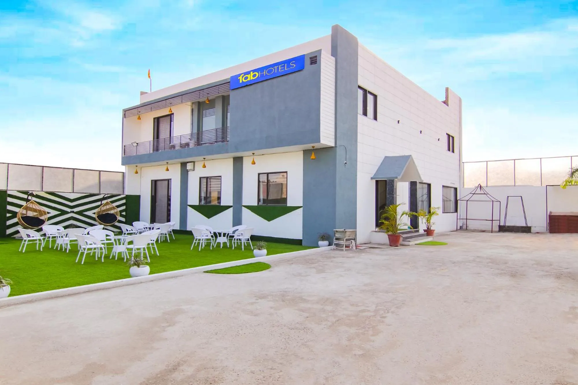 Property building in FabHotel Sky Lark Farm