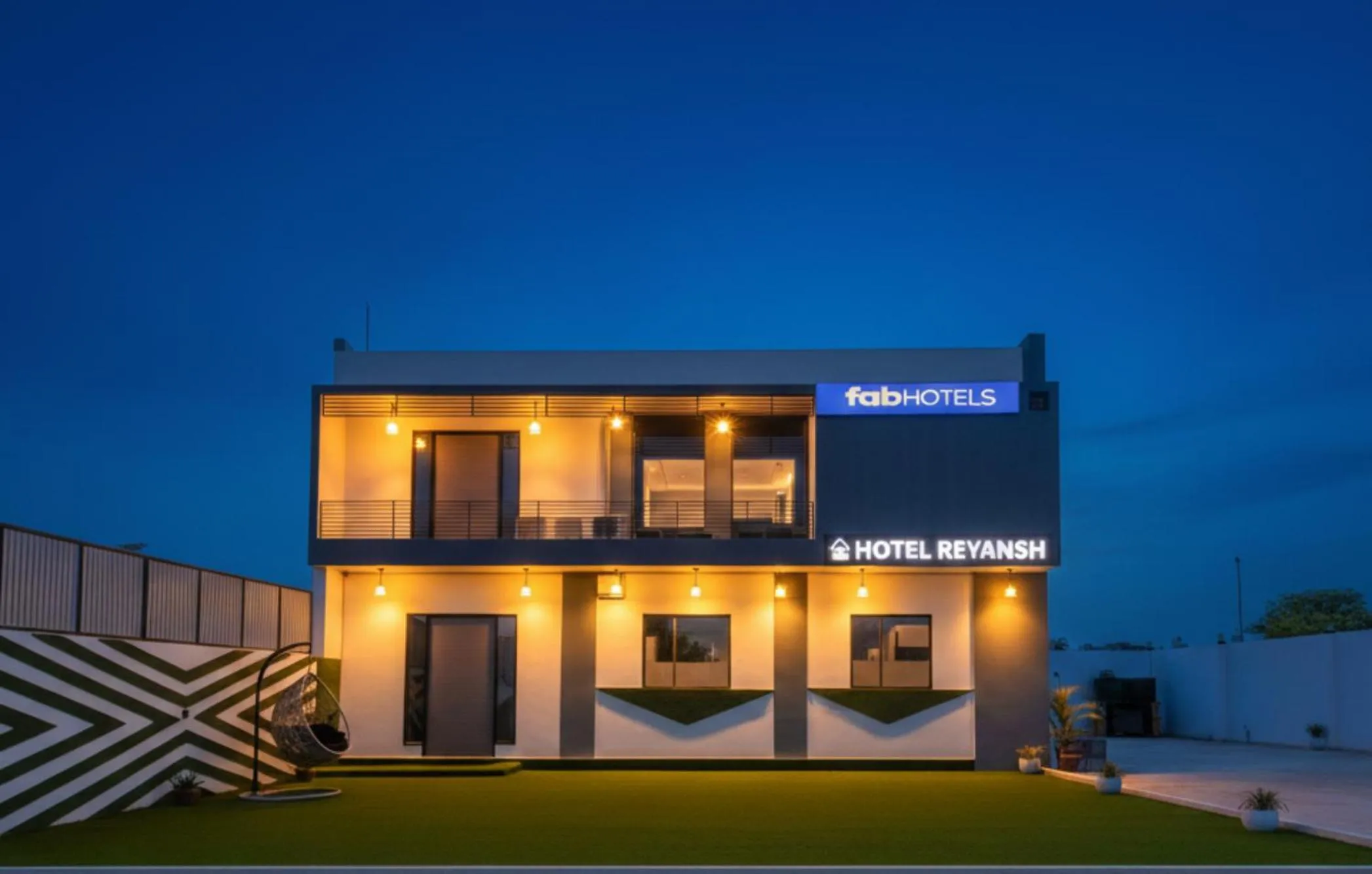 Property building in FabHotel Sky Lark Farm