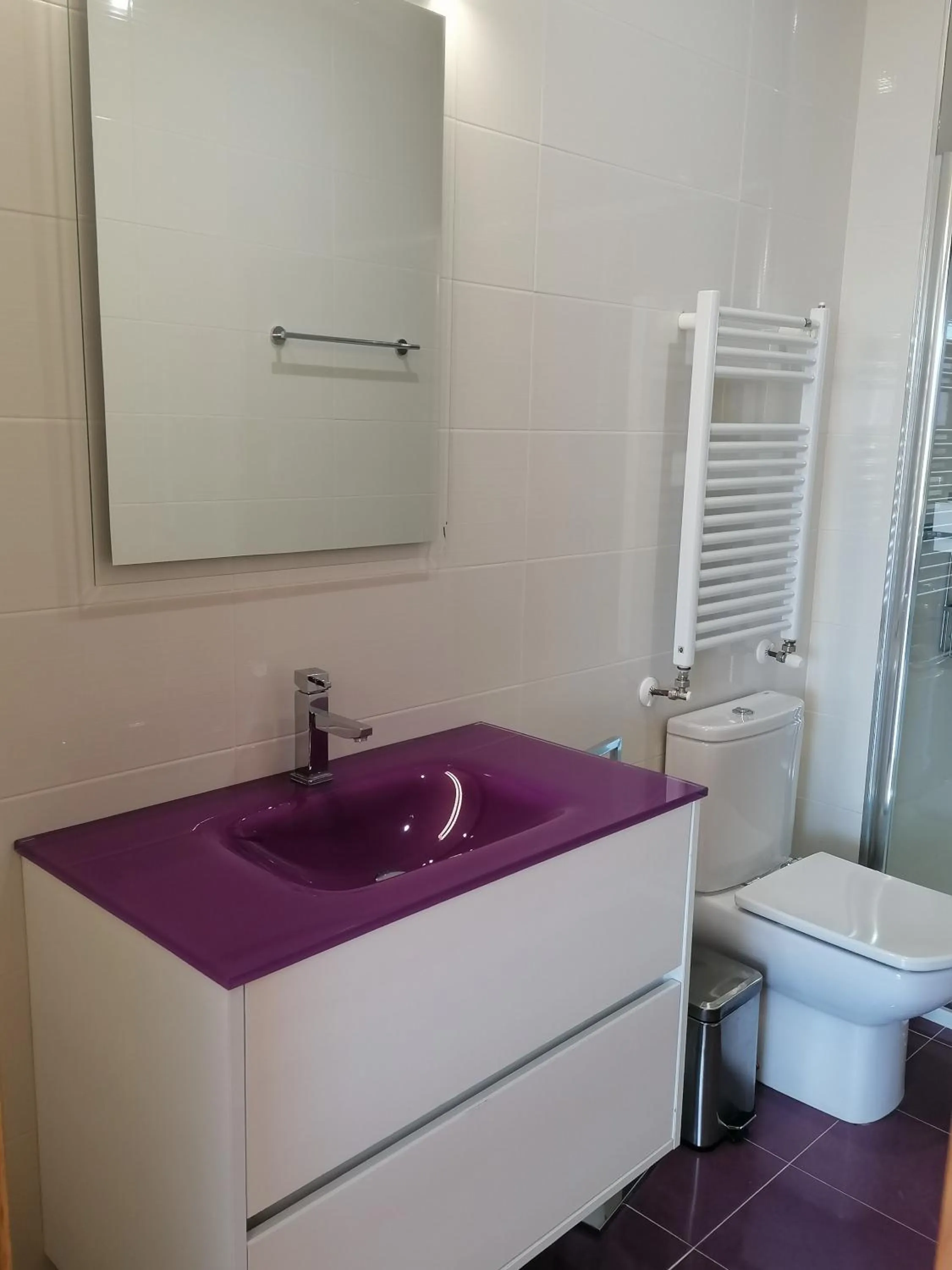 Shower in Alojamiento rural El Refugio