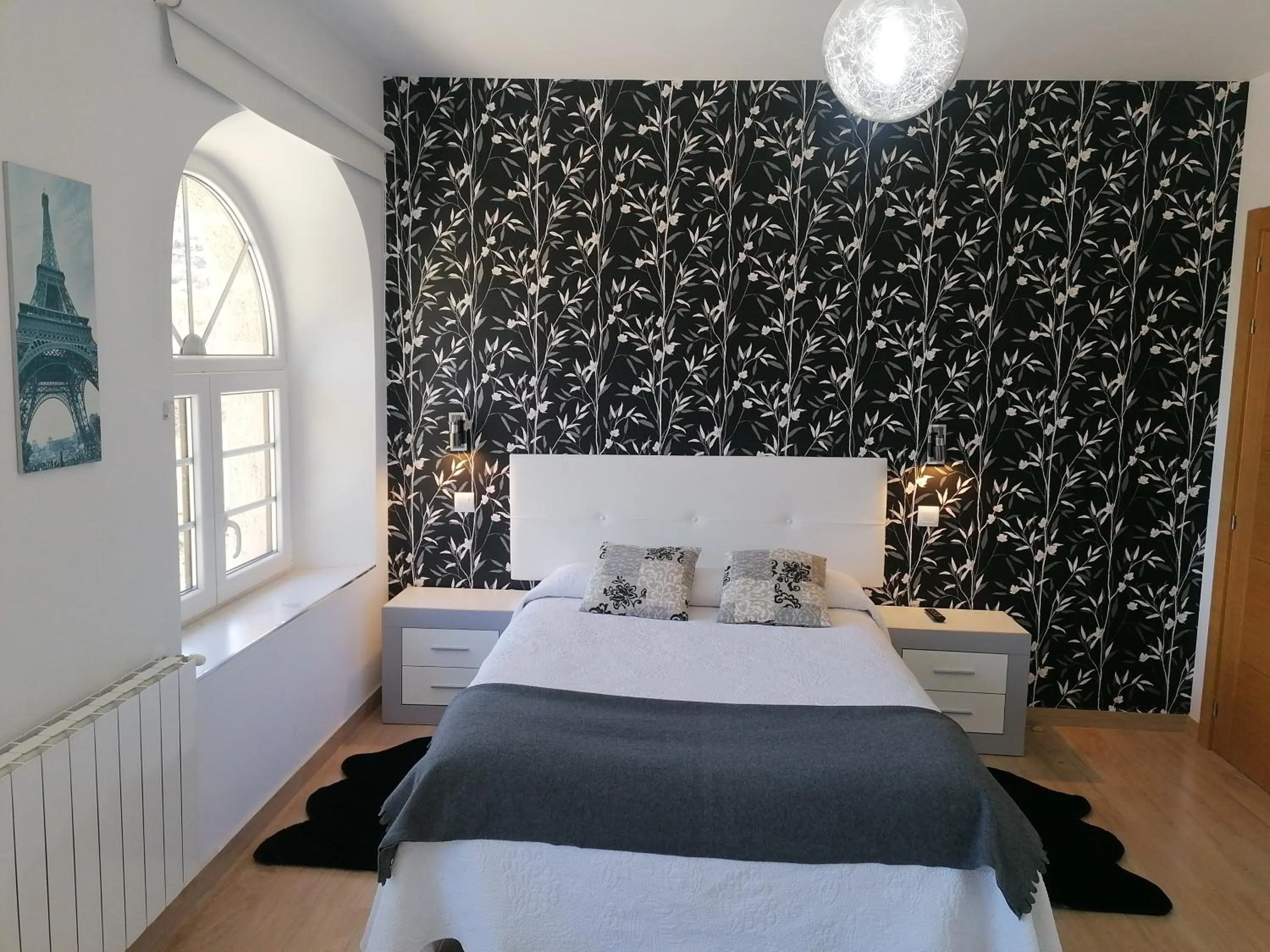 Bed in Alojamiento rural El Refugio