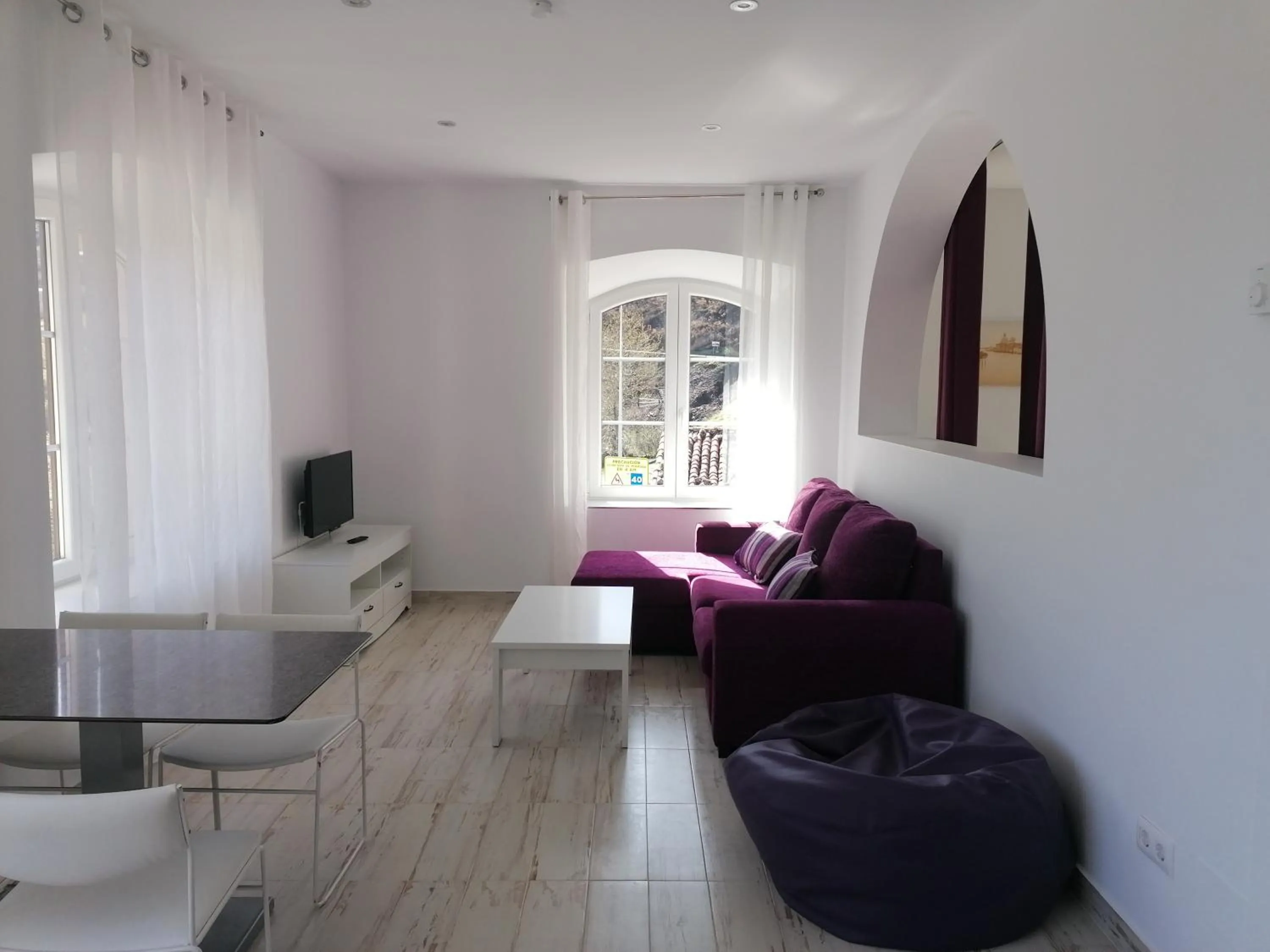 TV and multimedia in Alojamiento rural El Refugio