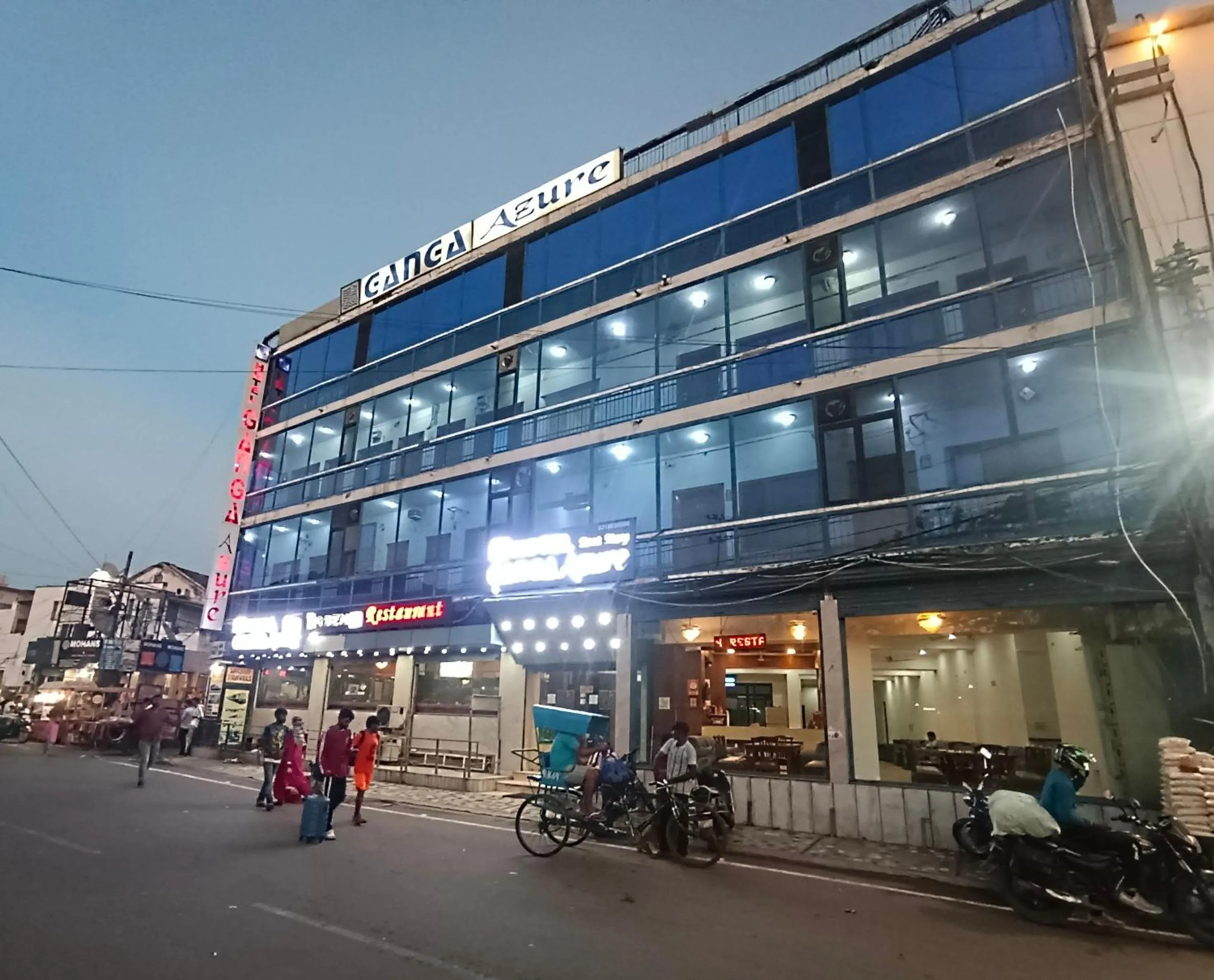 Property building in Hotel Ganga Azure@ Har Ki Pauri Road