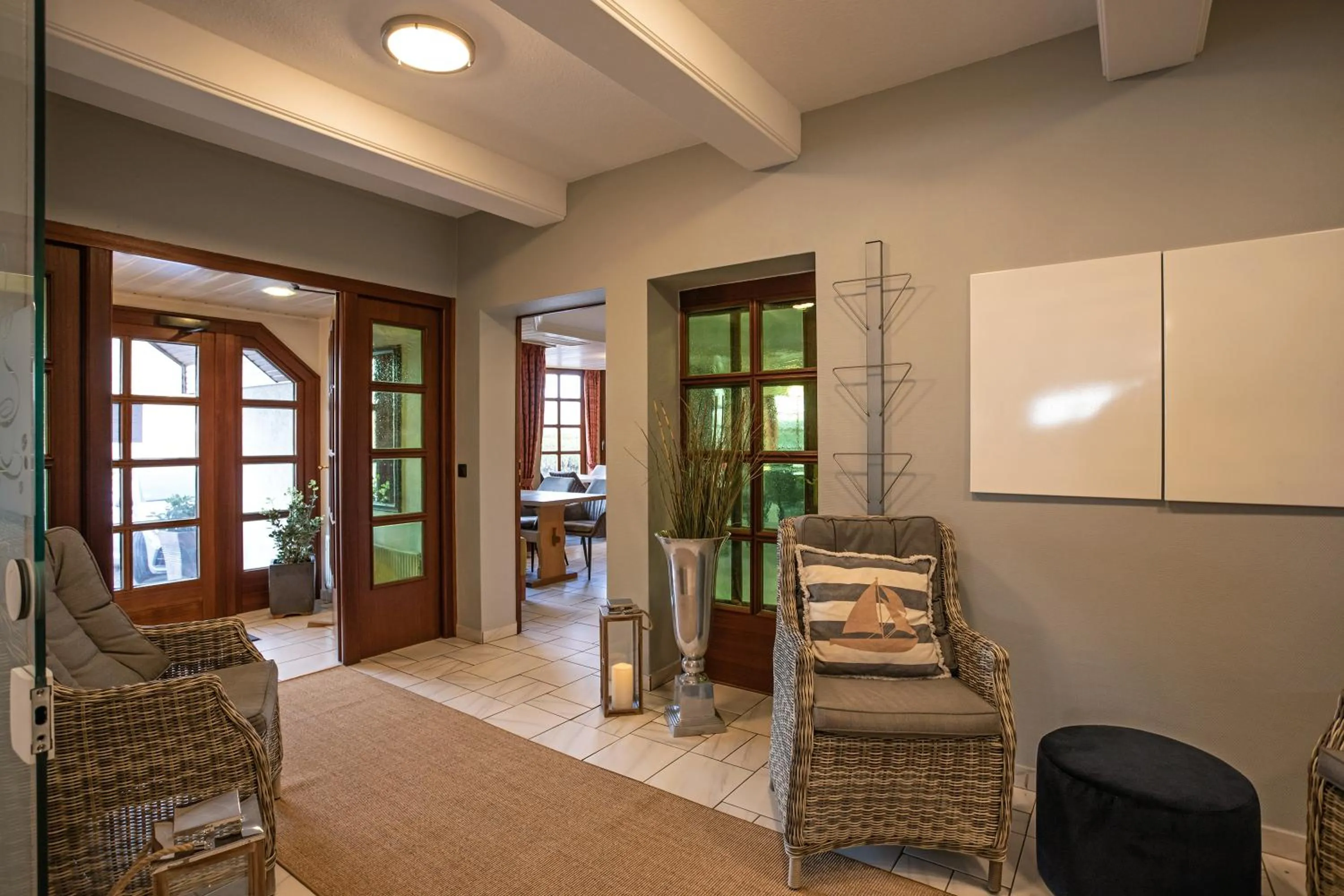 Lobby or reception in Lieblingsplatz Hotel Seedeich