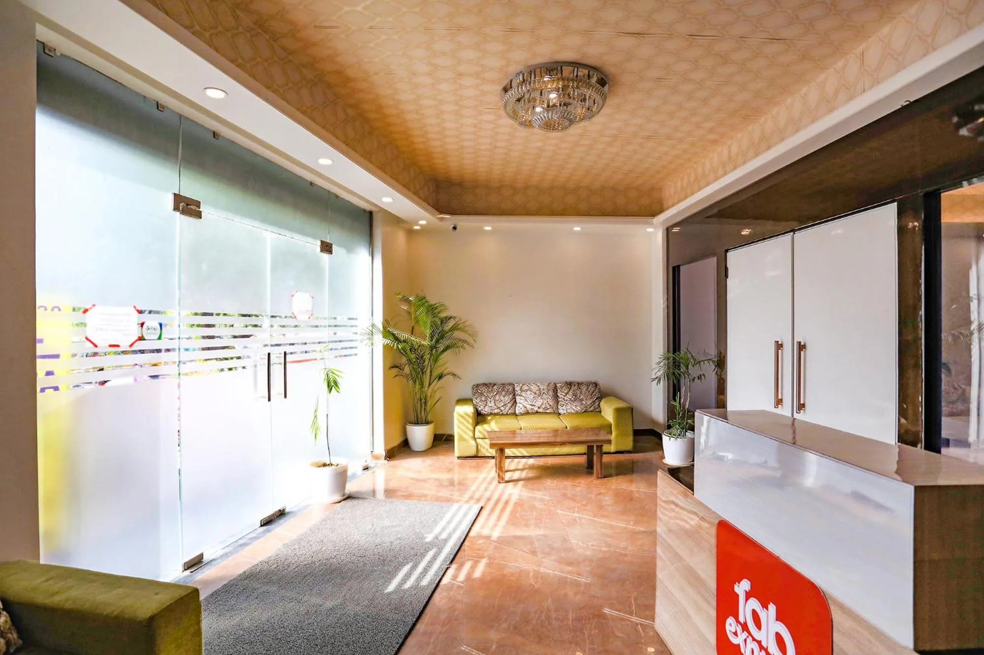 Living room in Via Kapashera Residency