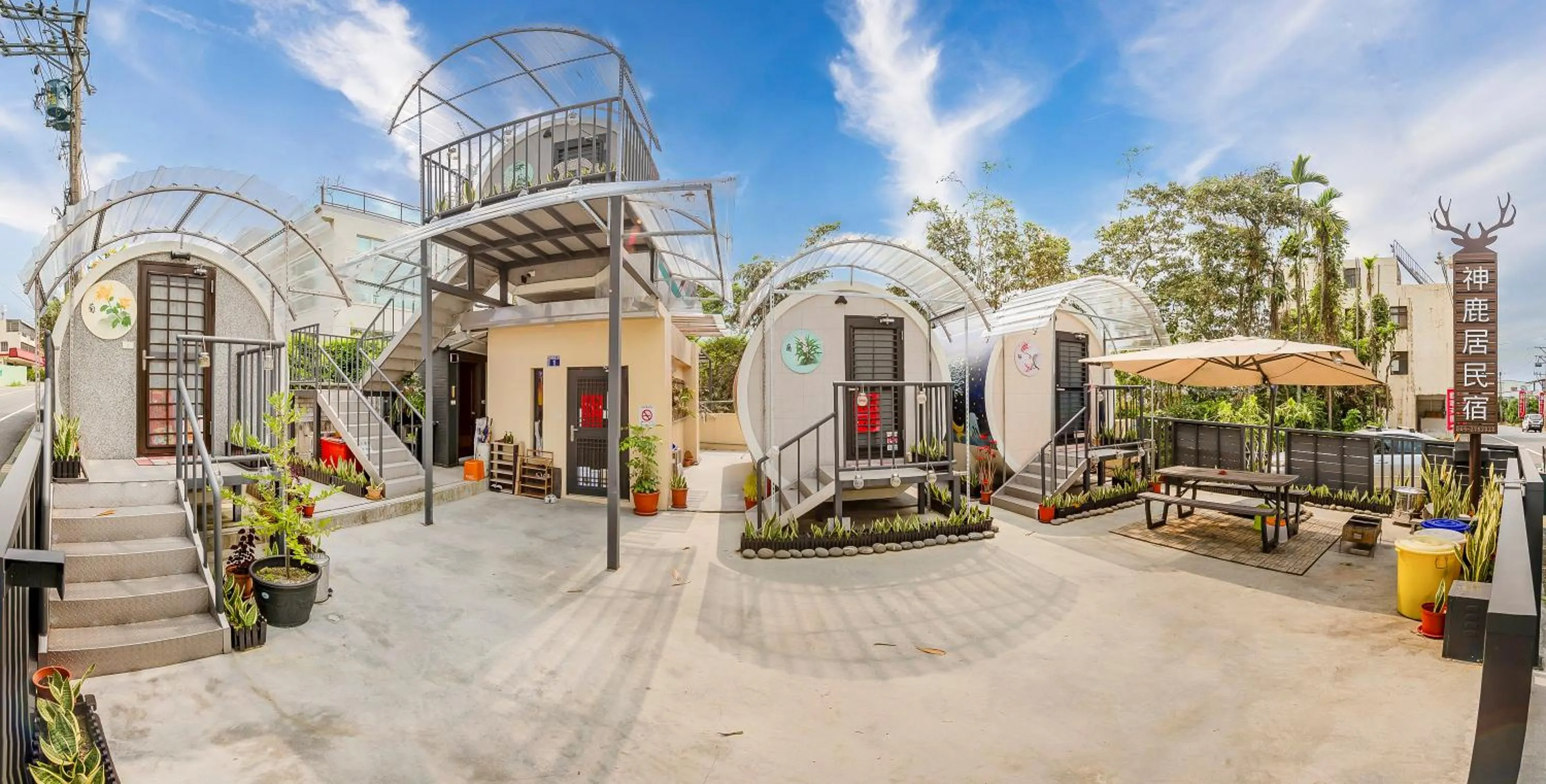 Property building in Shen-Lu-Ju B&B