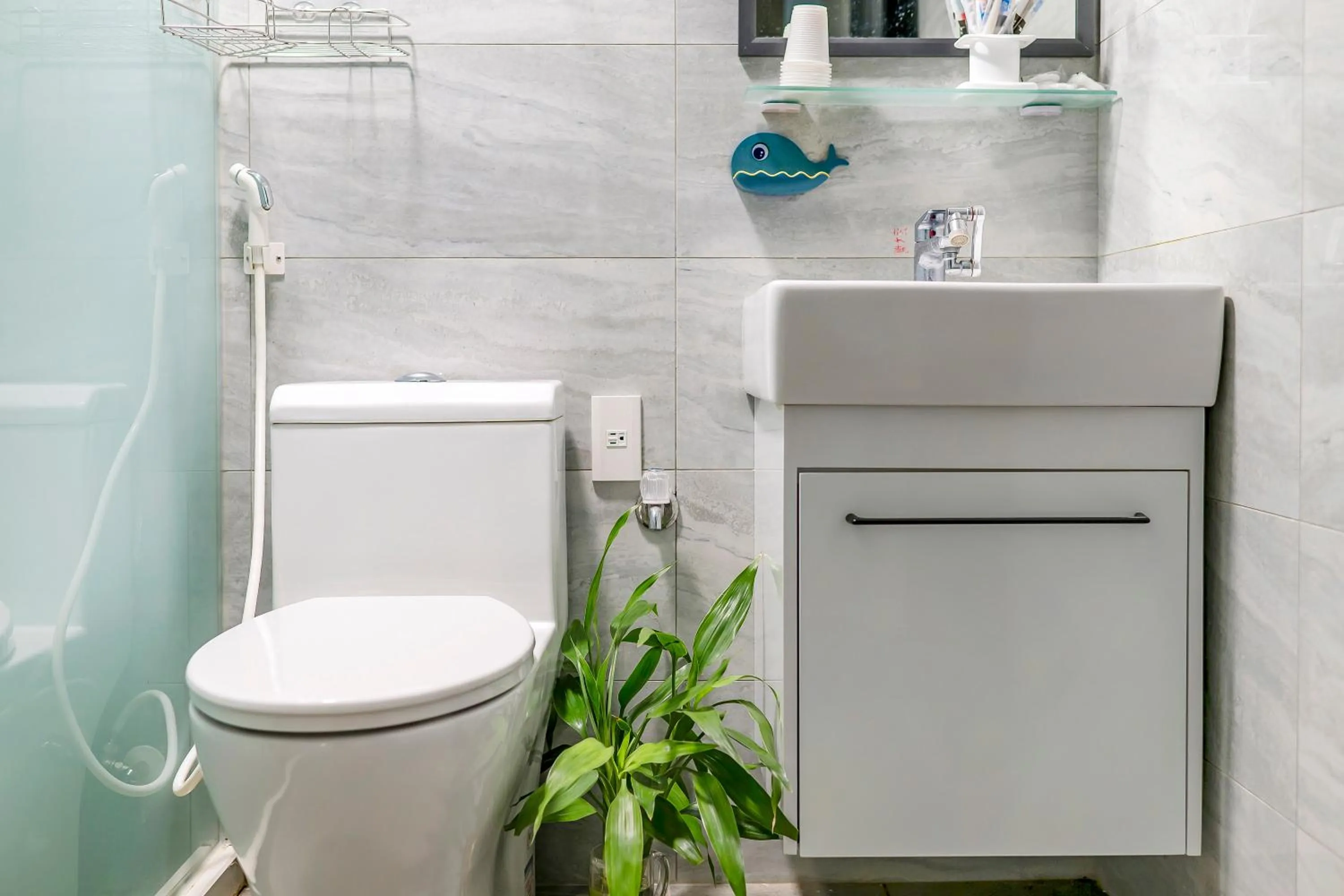 Bathroom in Shen-Lu-Ju B&B