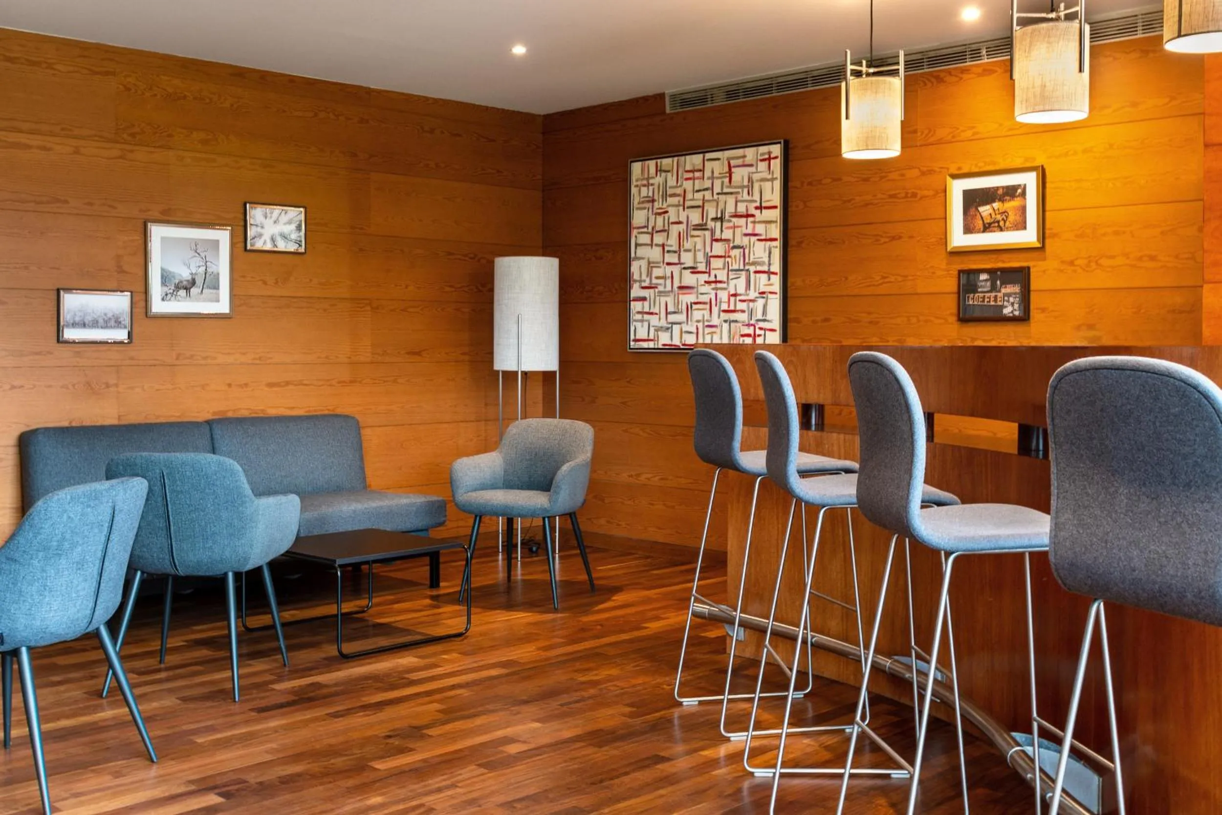 Living room in Hotel Xalet del Golf