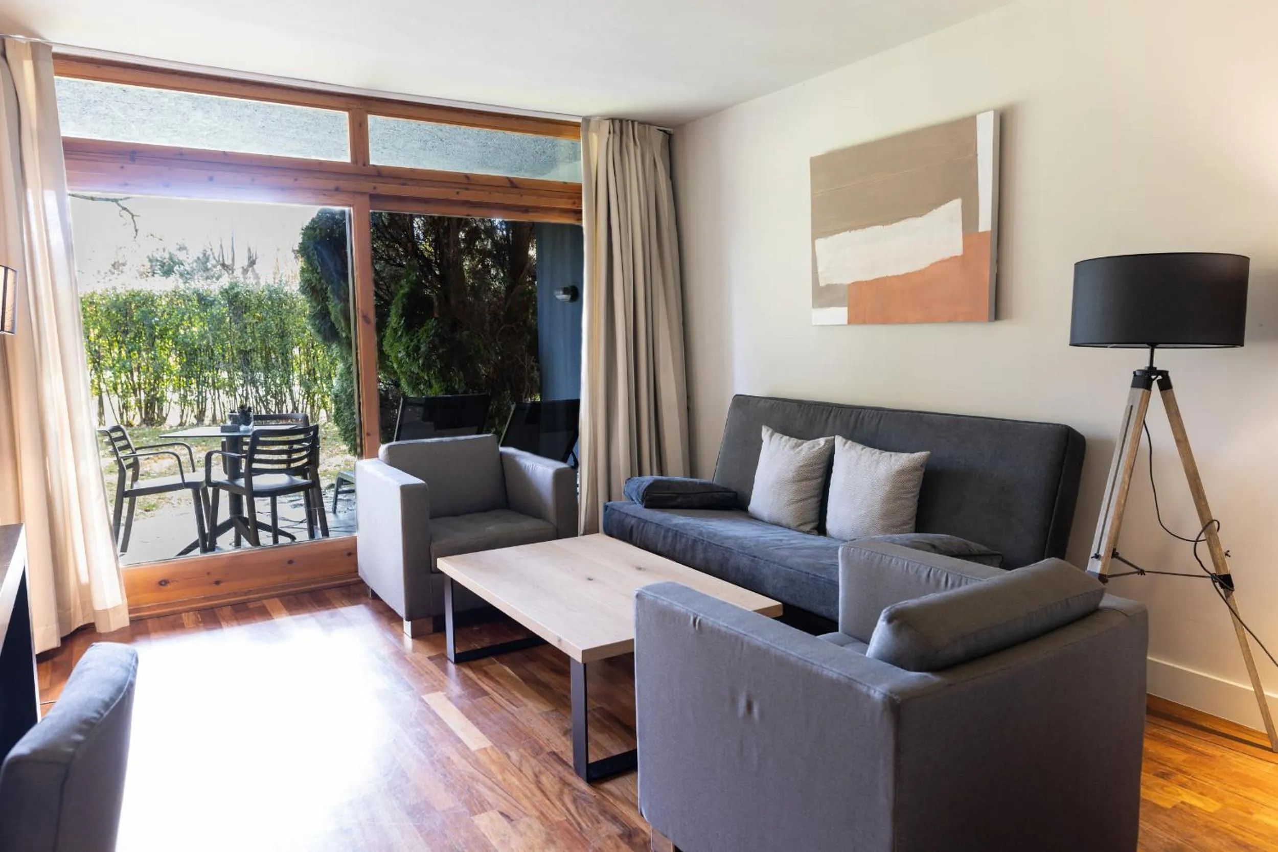 Patio in Hotel Xalet del Golf