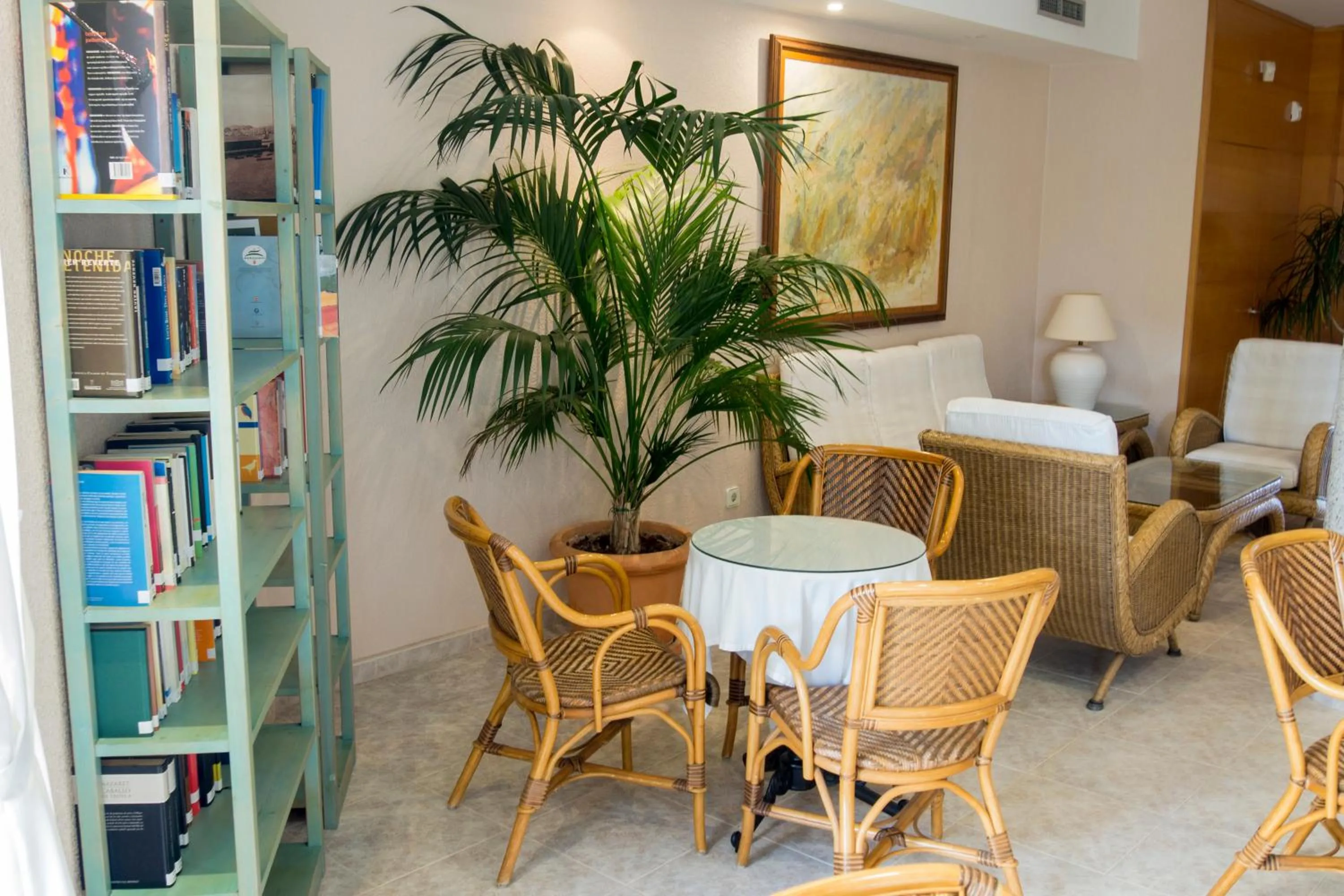 Lobby or reception in Aparthotel Villas La Manga