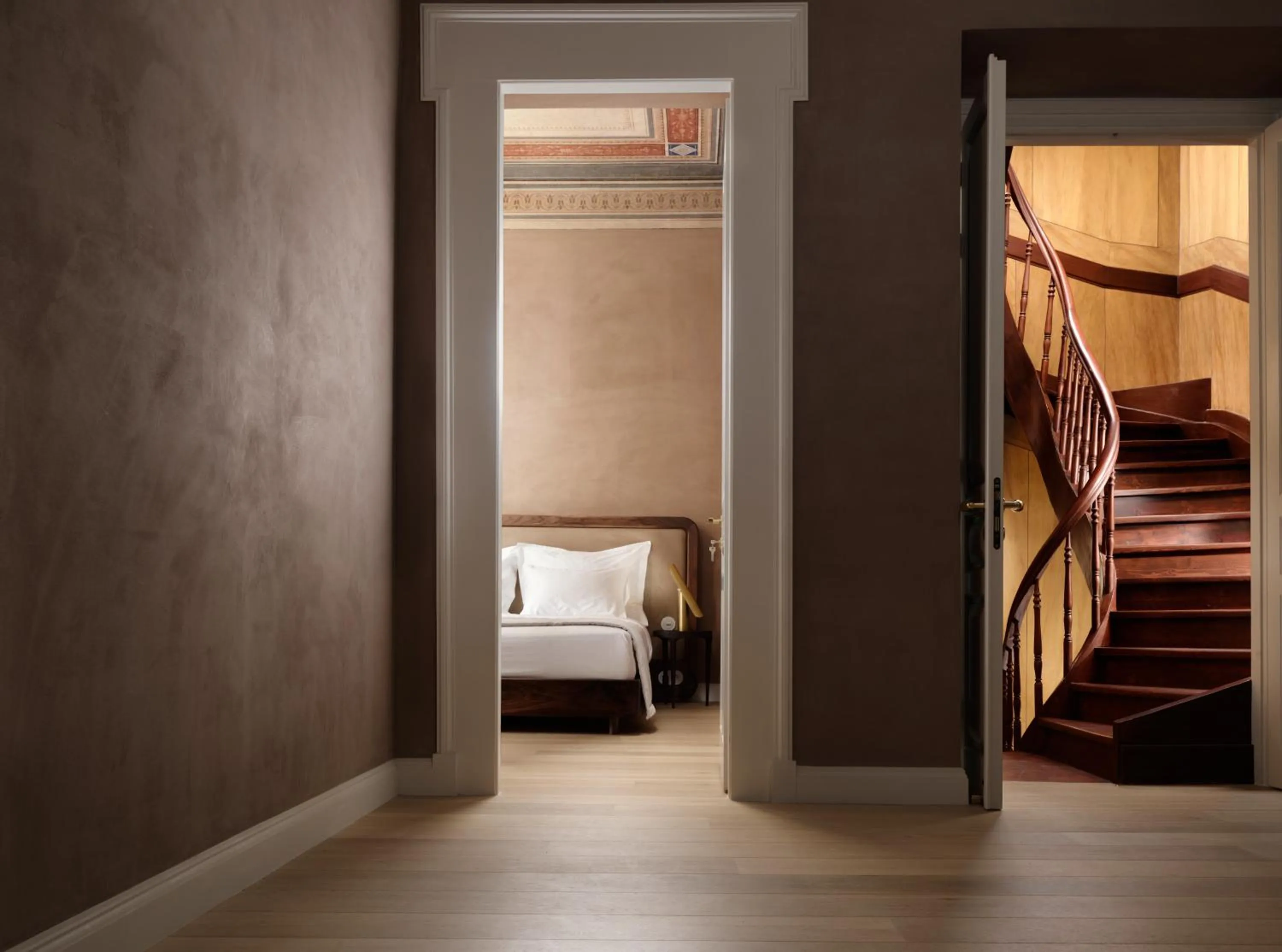 Bed in Monument Hotel