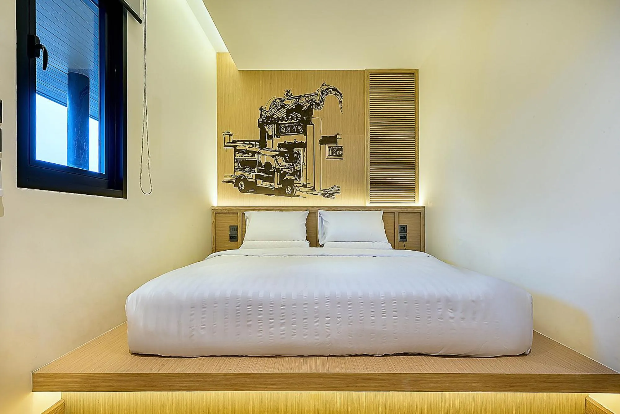 Bed in Phra Nakhon Poshtel