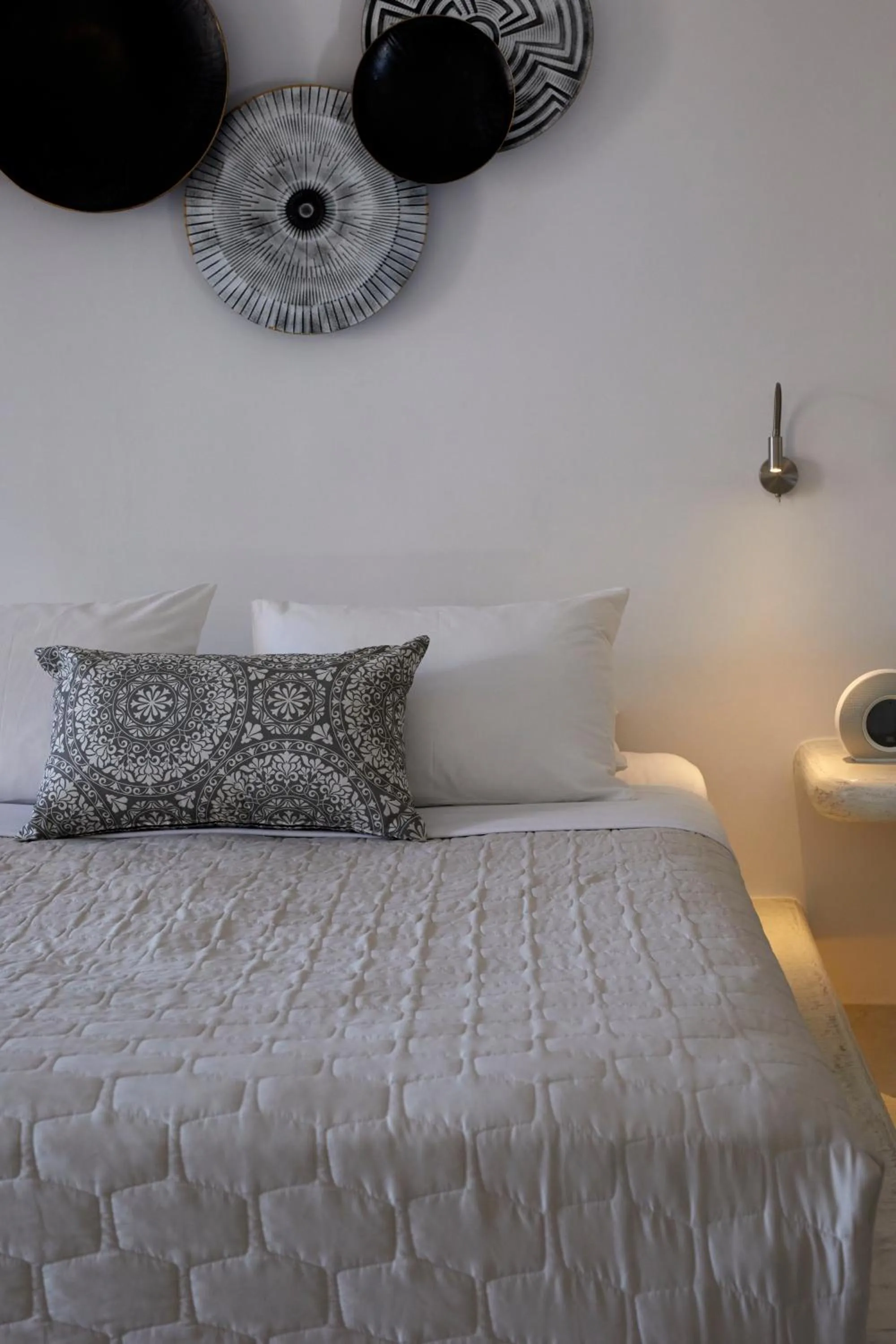 Bed in Suites of the Gods Cave Spa Hotel