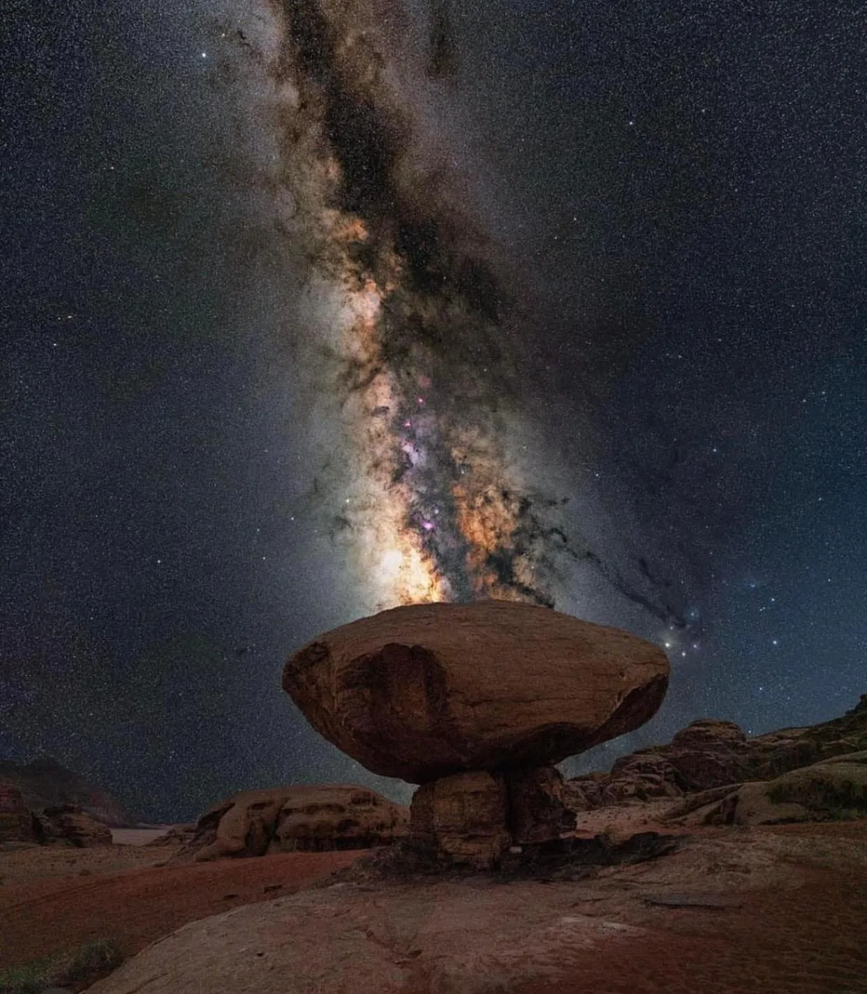 Night in Shaheen Camp Wadi rum