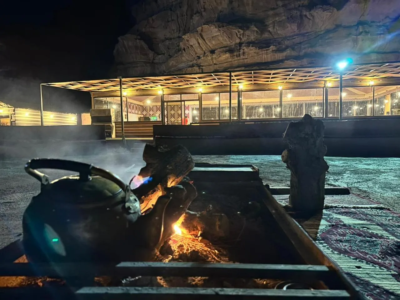 Night in Shaheen Camp Wadi rum