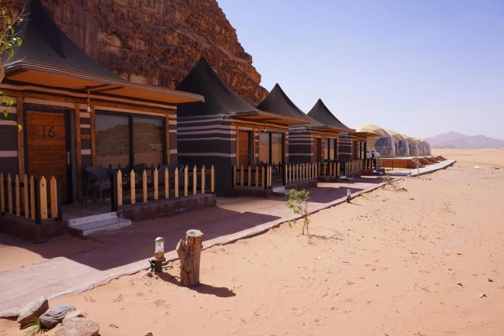 Property building in Shaheen Camp Wadi rum