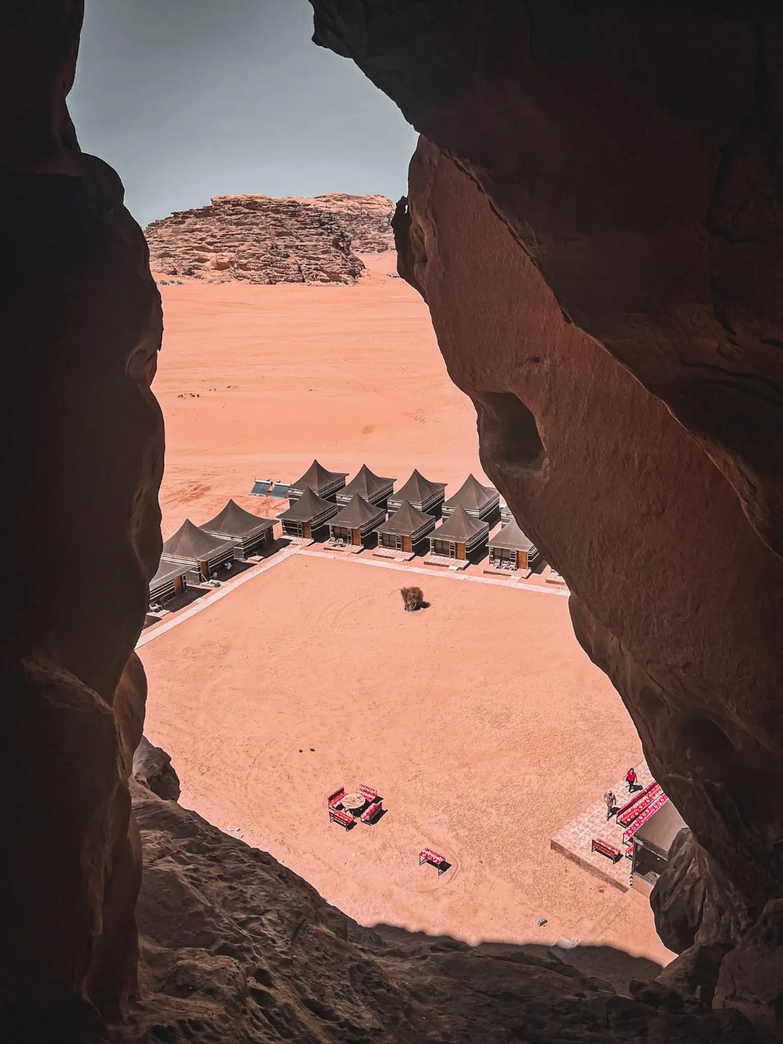 View (from property/room) in Shaheen Camp Wadi rum