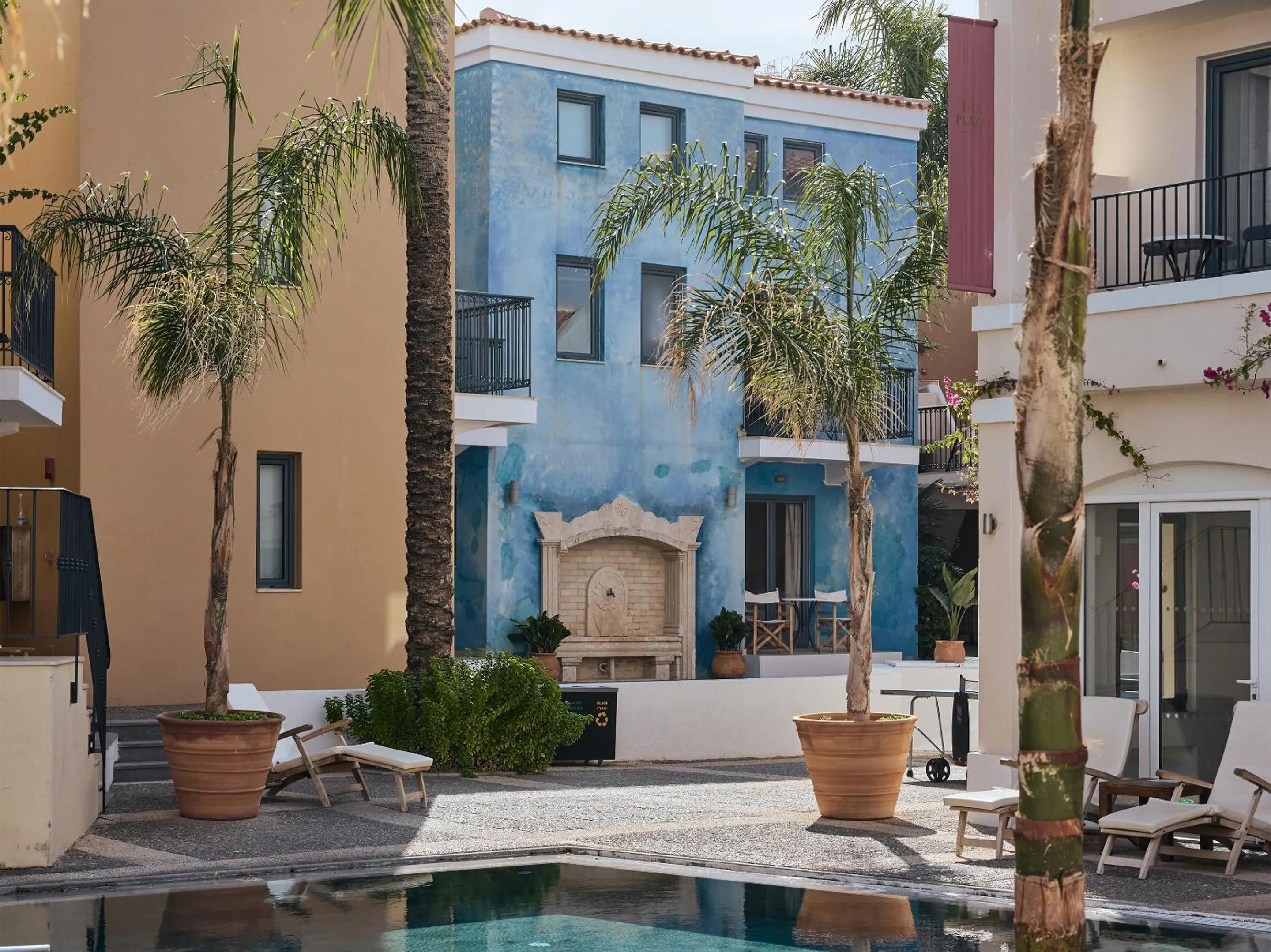 Property building in Grecotel Plaza Beach House