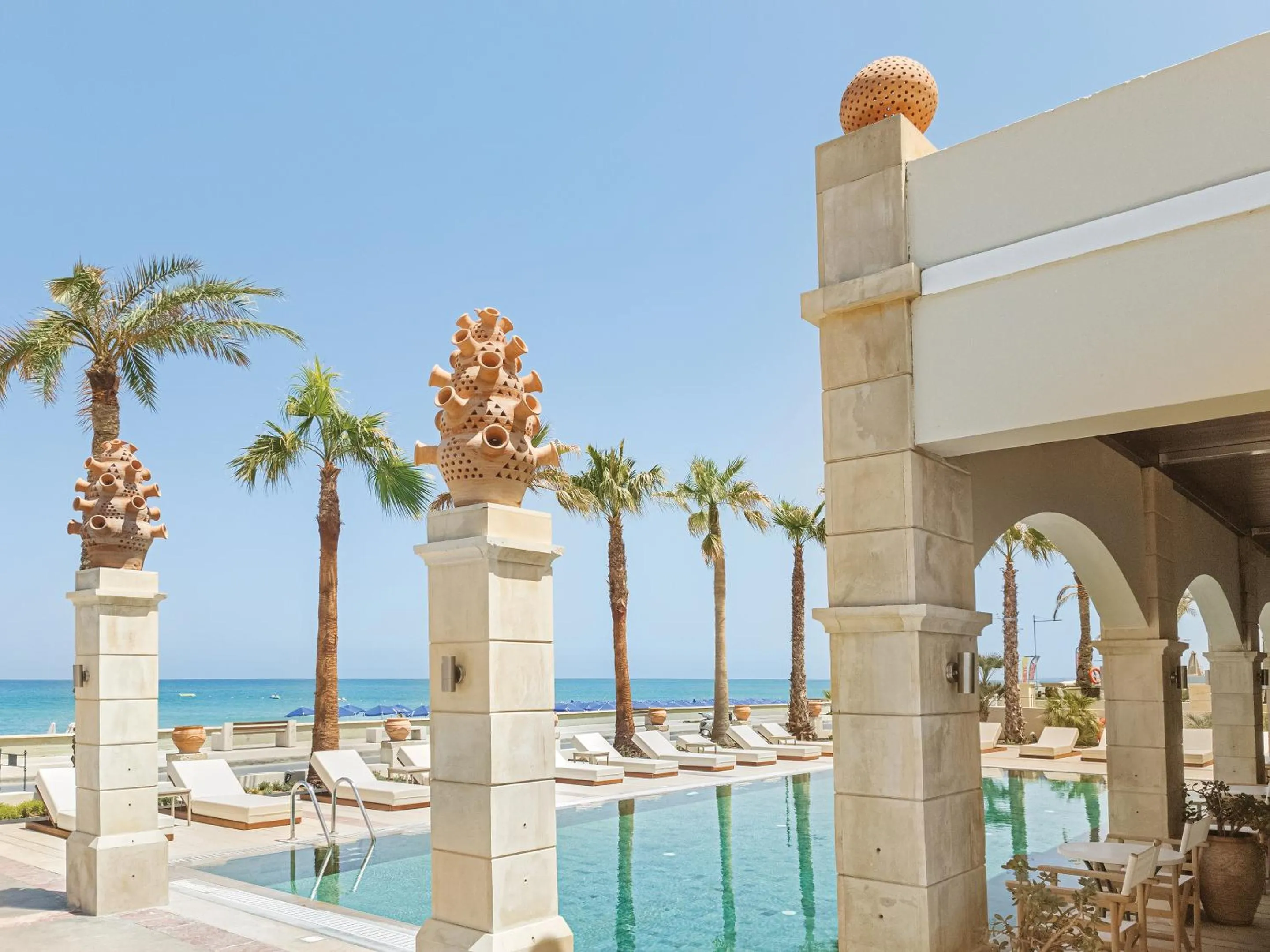 Sea view in Grecotel Plaza Beach House