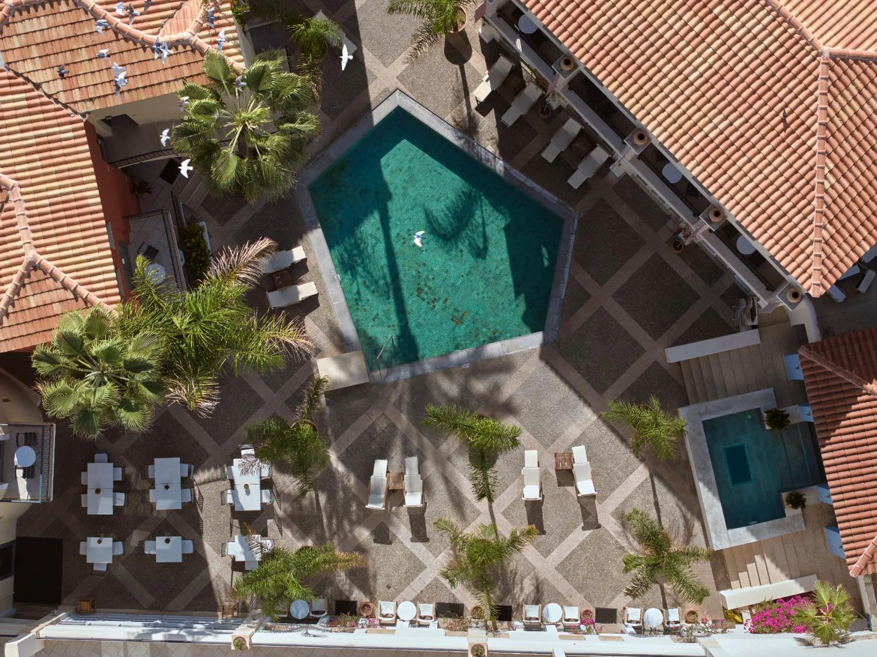 Property building in Grecotel Plaza Beach House