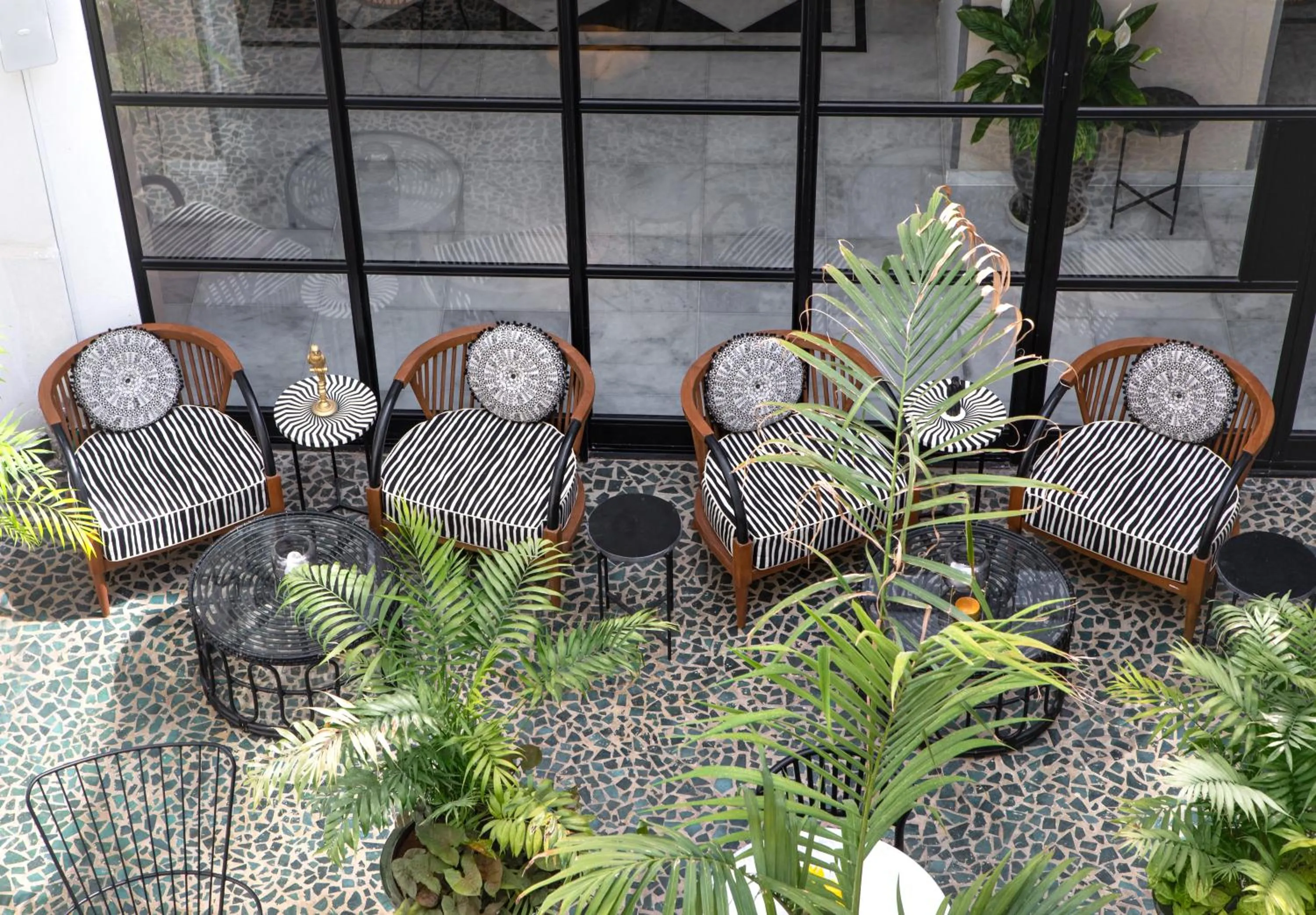 Garden in Rephael House Boutique Hotel