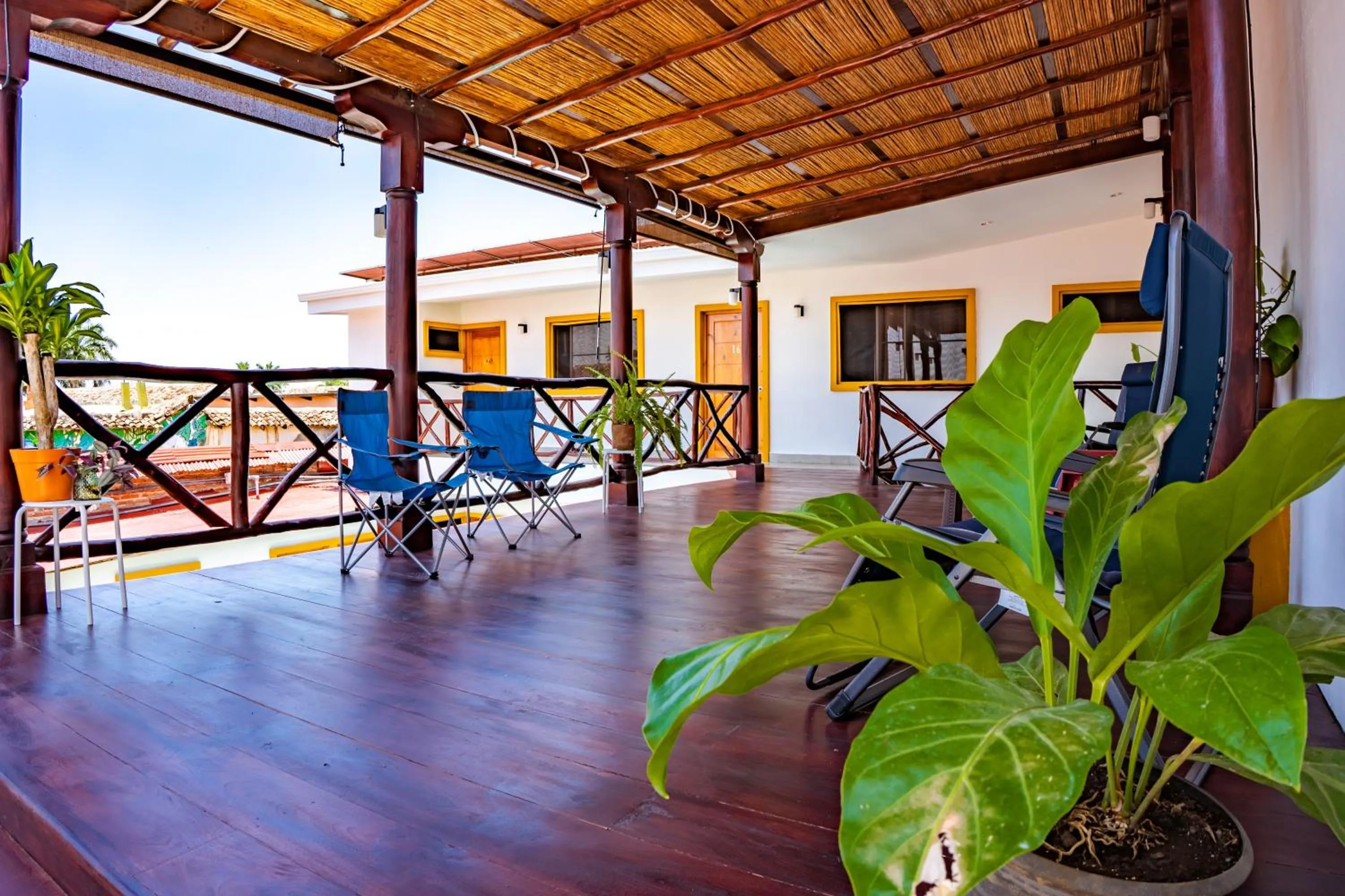Balcony/Terrace in Hotel Boutique Mosaico