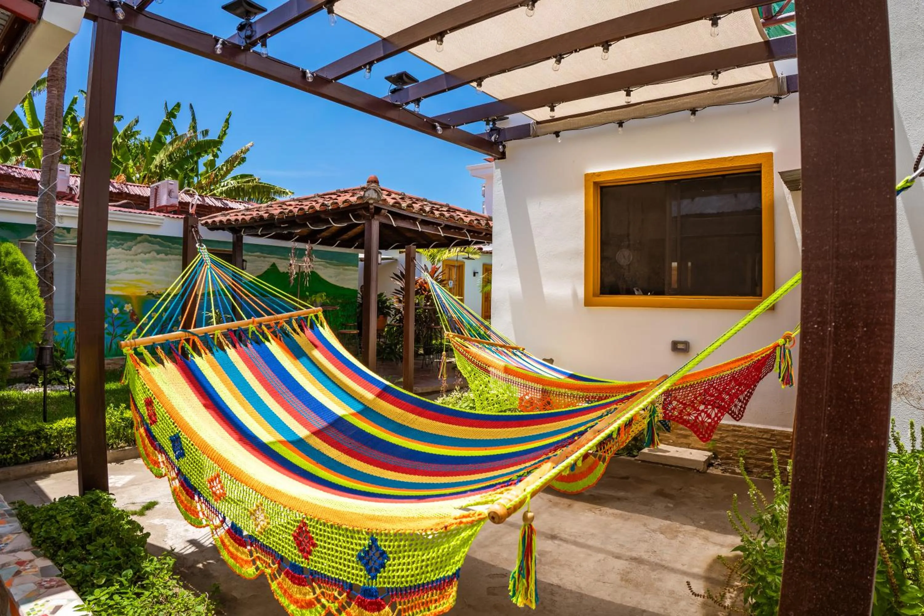 Garden view in Hotel Boutique Mosaico