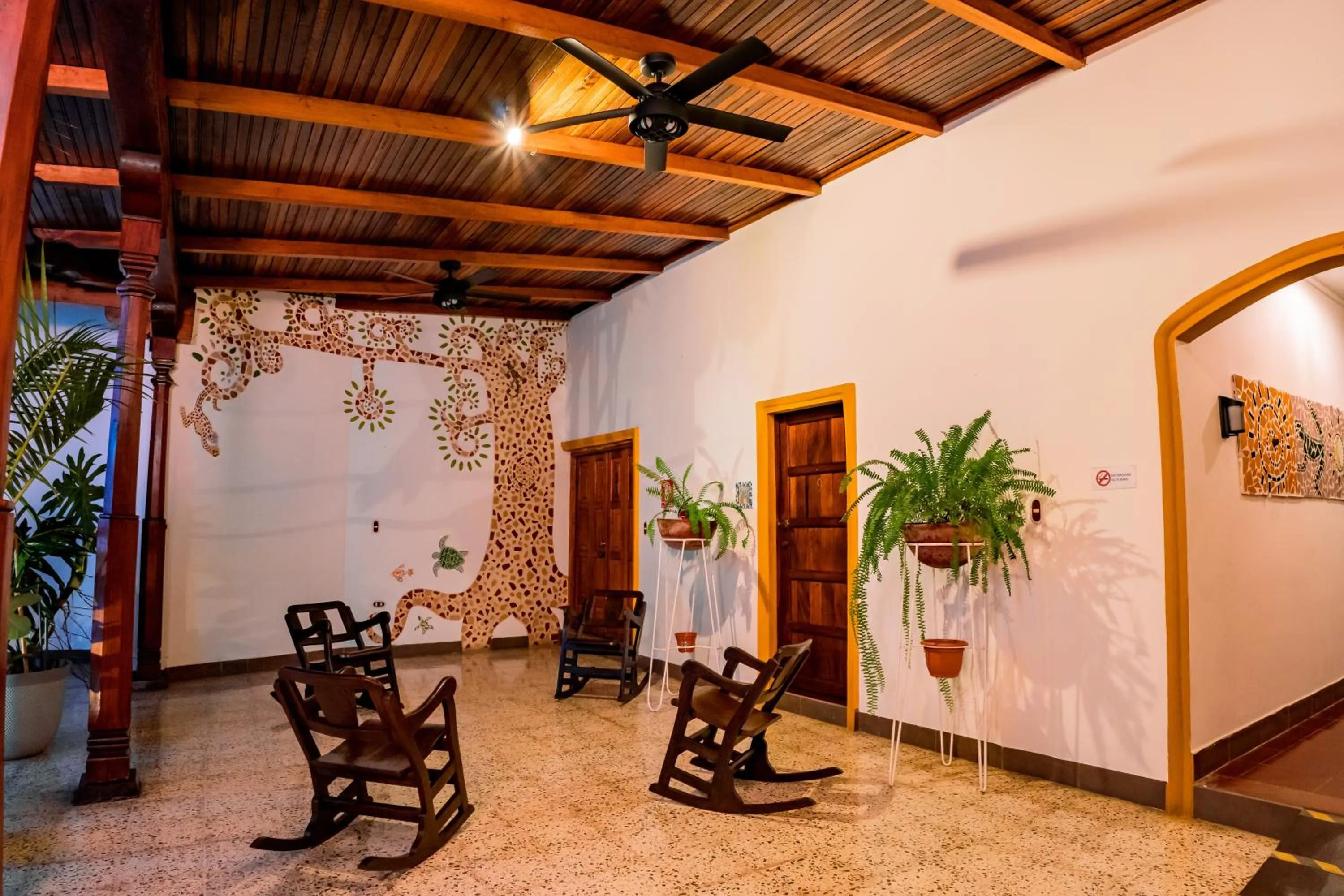 Living room in Hotel Boutique Mosaico