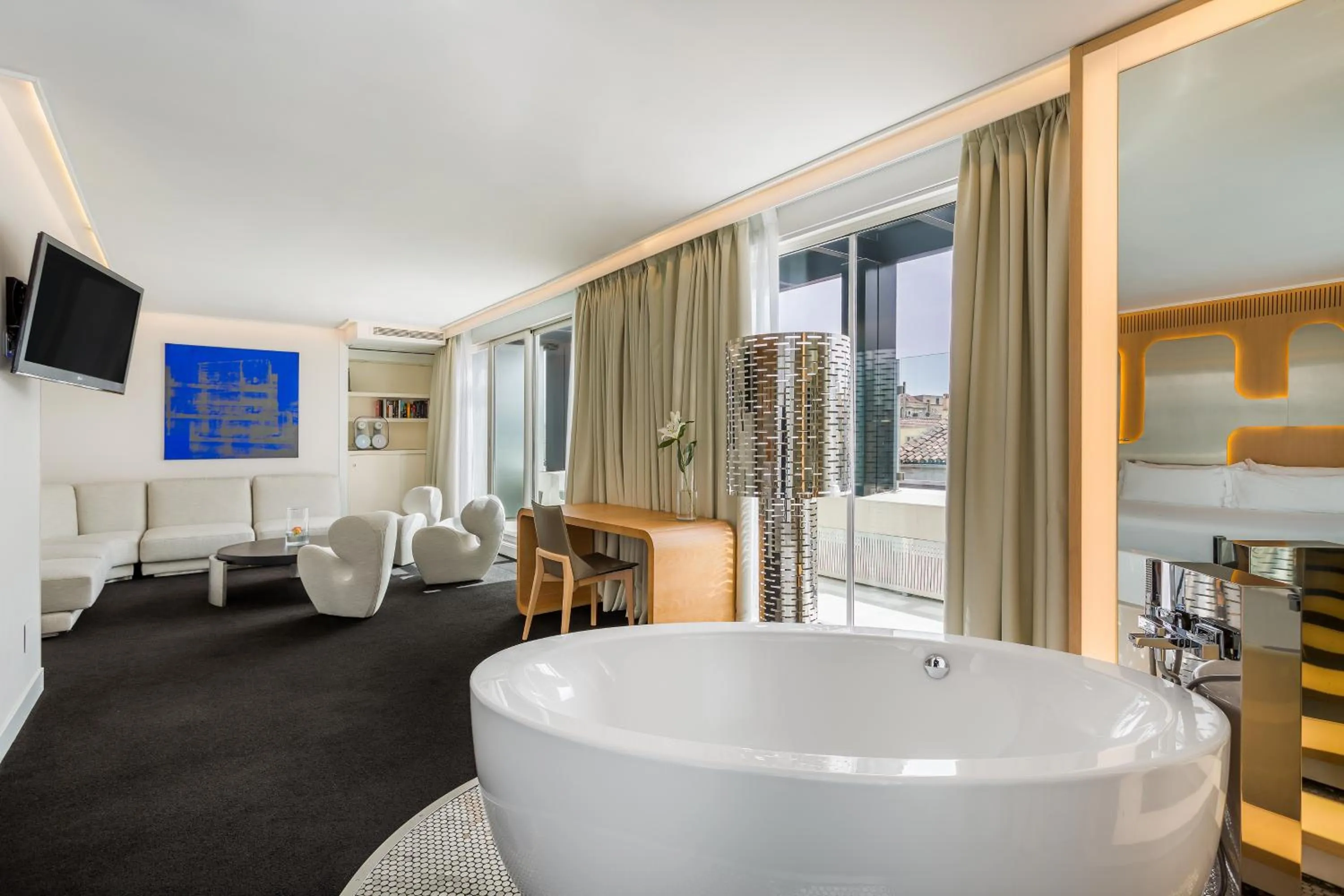 Bed in Room Mate Oscar, Madrid