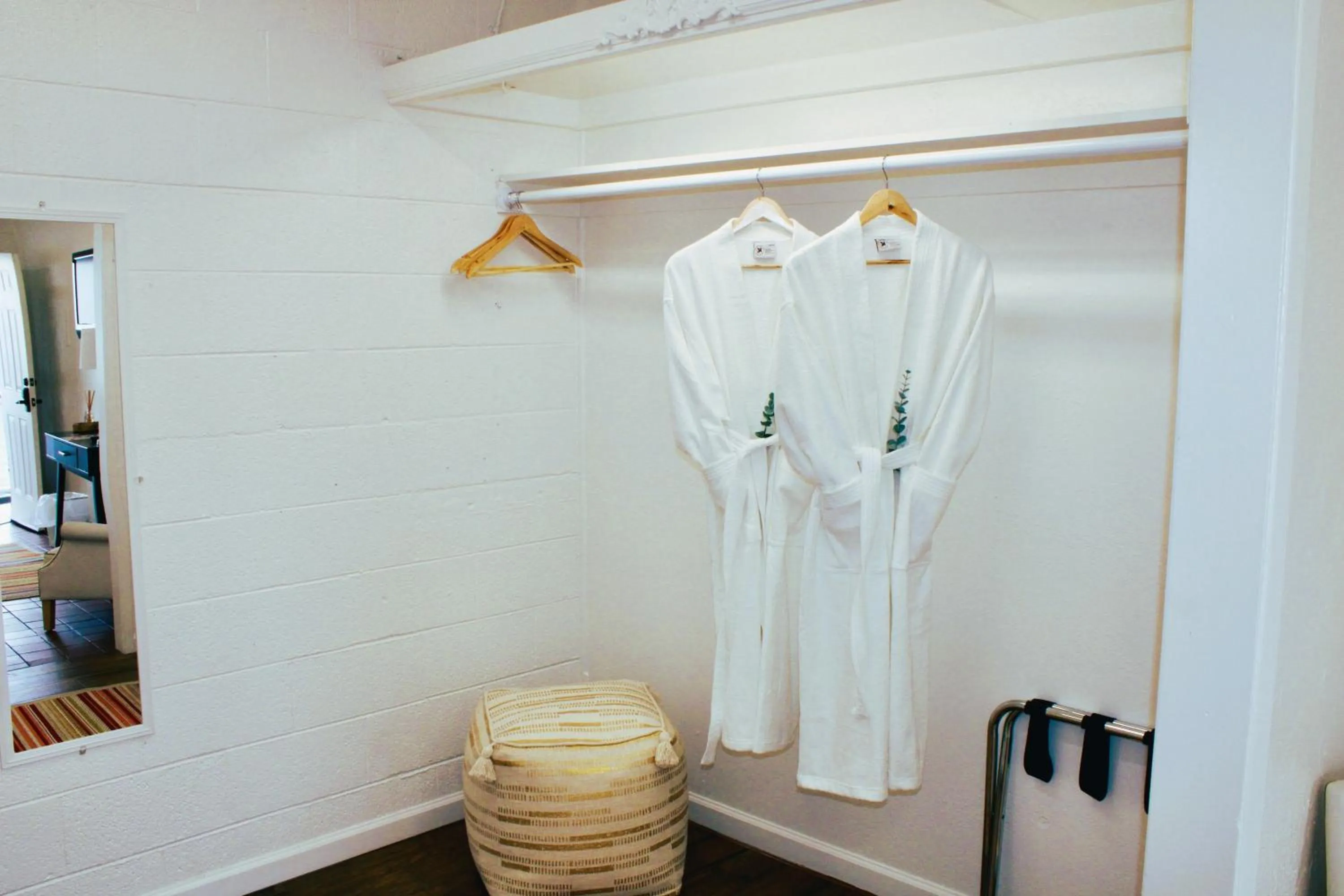 wardrobe in Nirvana Hotel