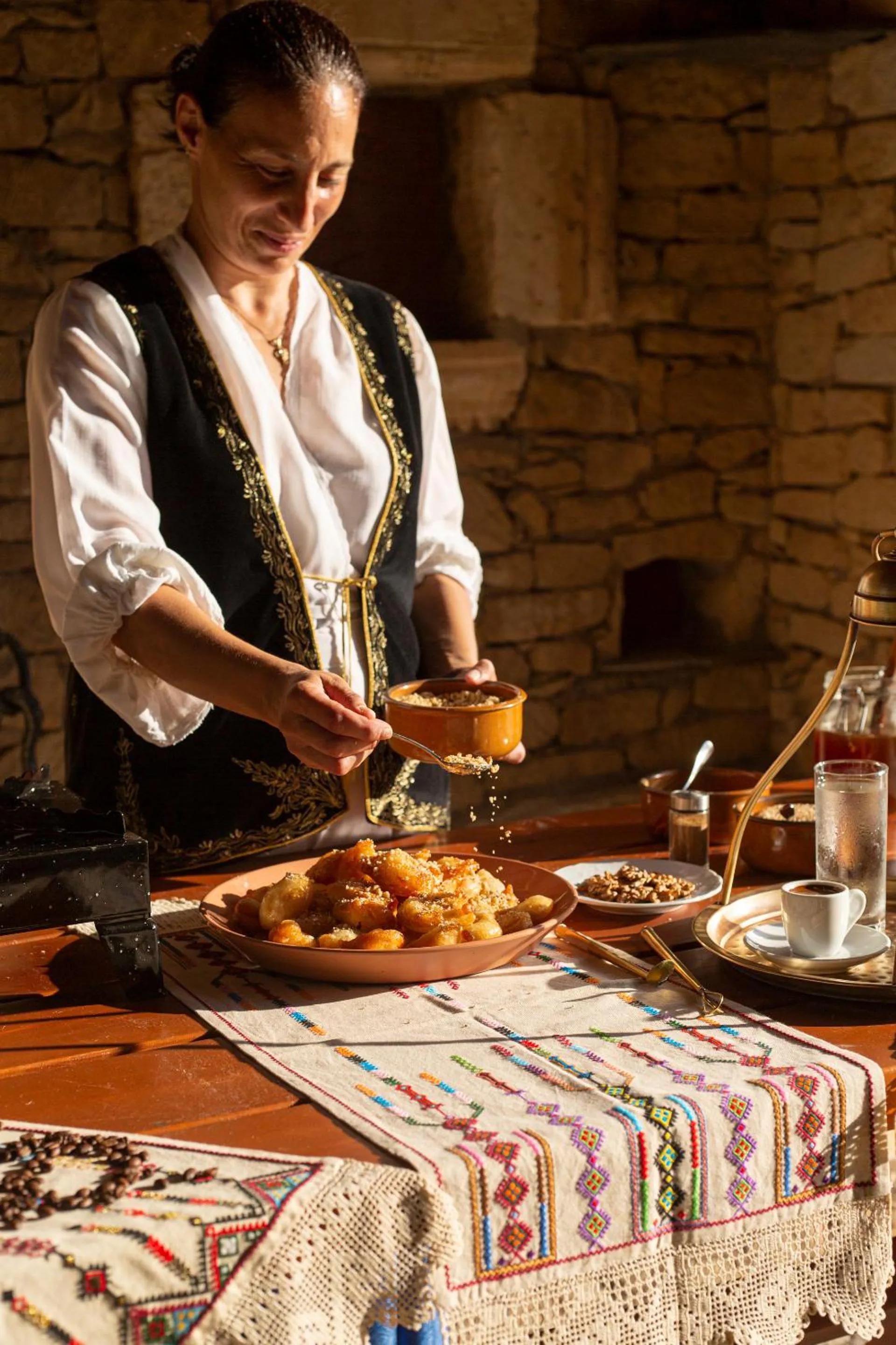 Food in Aquila Rithymna Beach